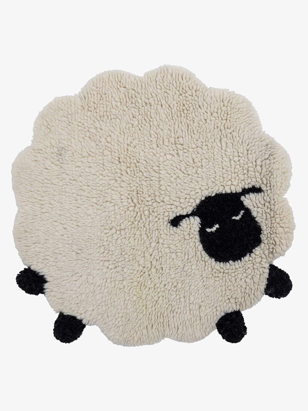 Bloomingville Dolly Teppich 84, Weiß