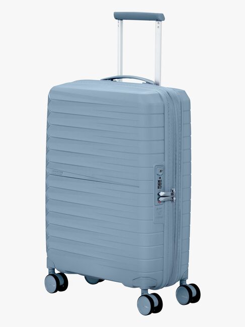 American Tourister FastForward Spinner Koffer 36-44L, Steel Blue