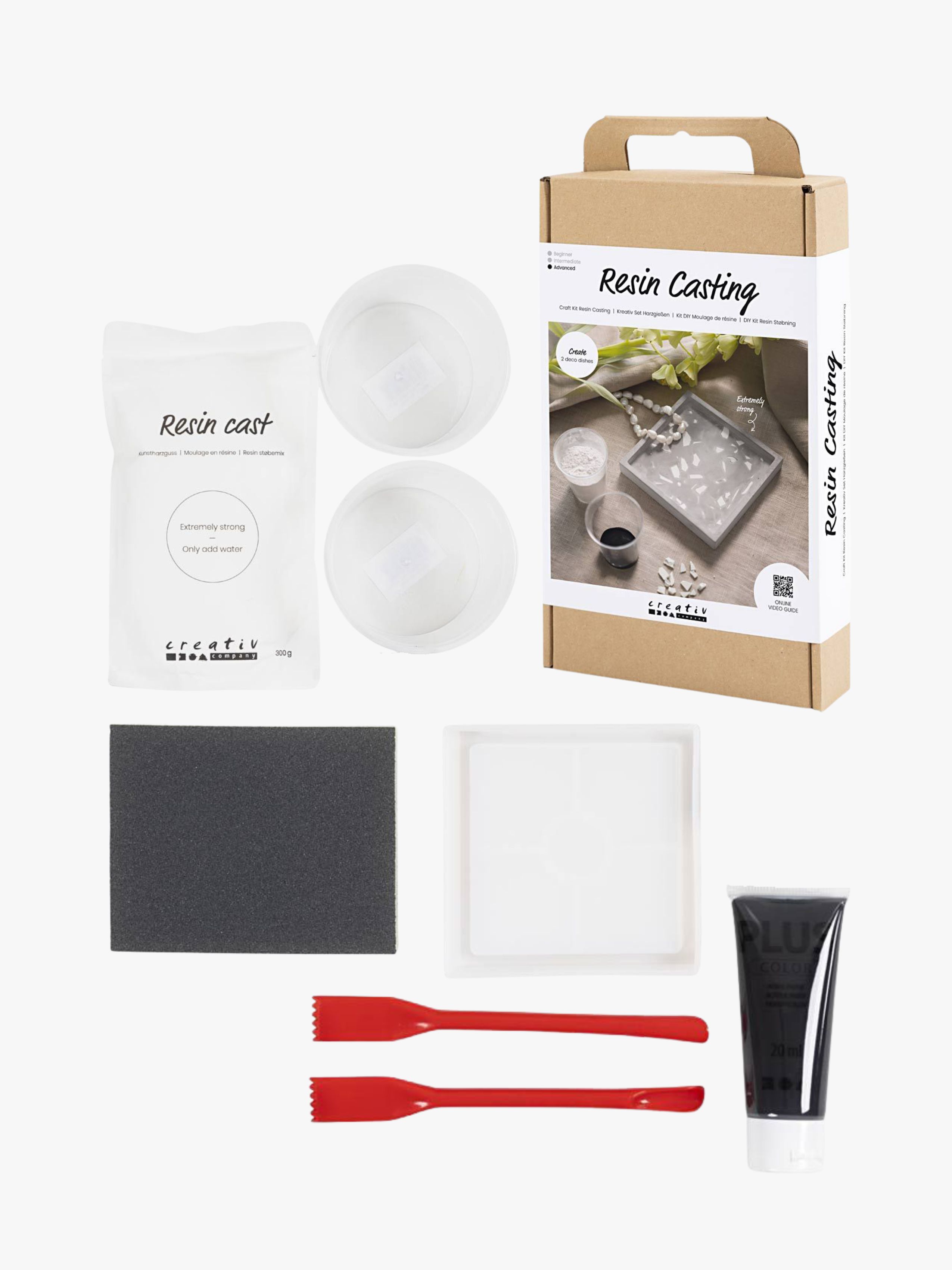 DIY Kreativset Harzgießen Terrazzo