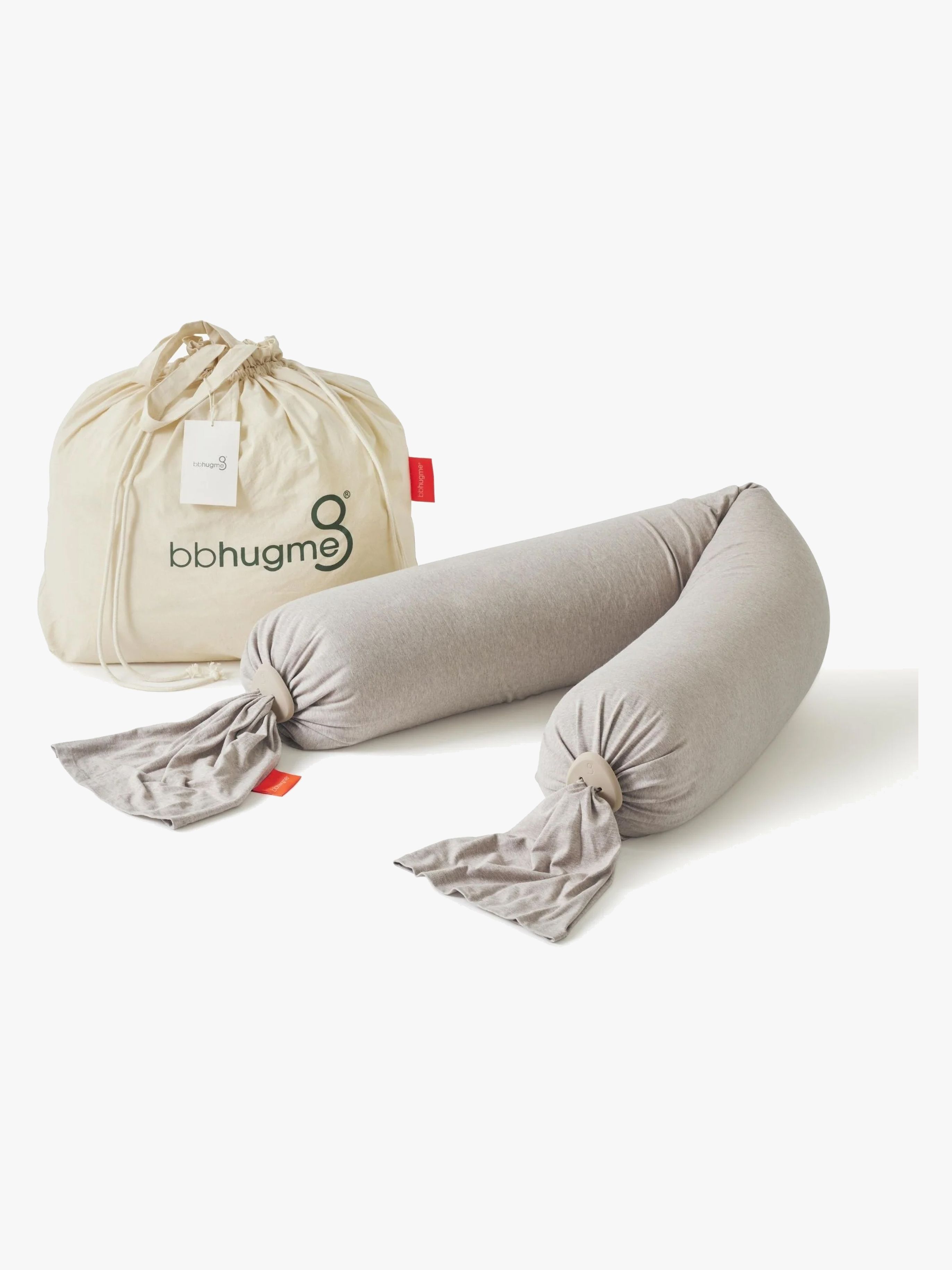 bbhugme Umstands- und Stillkissen, Seashell Beige