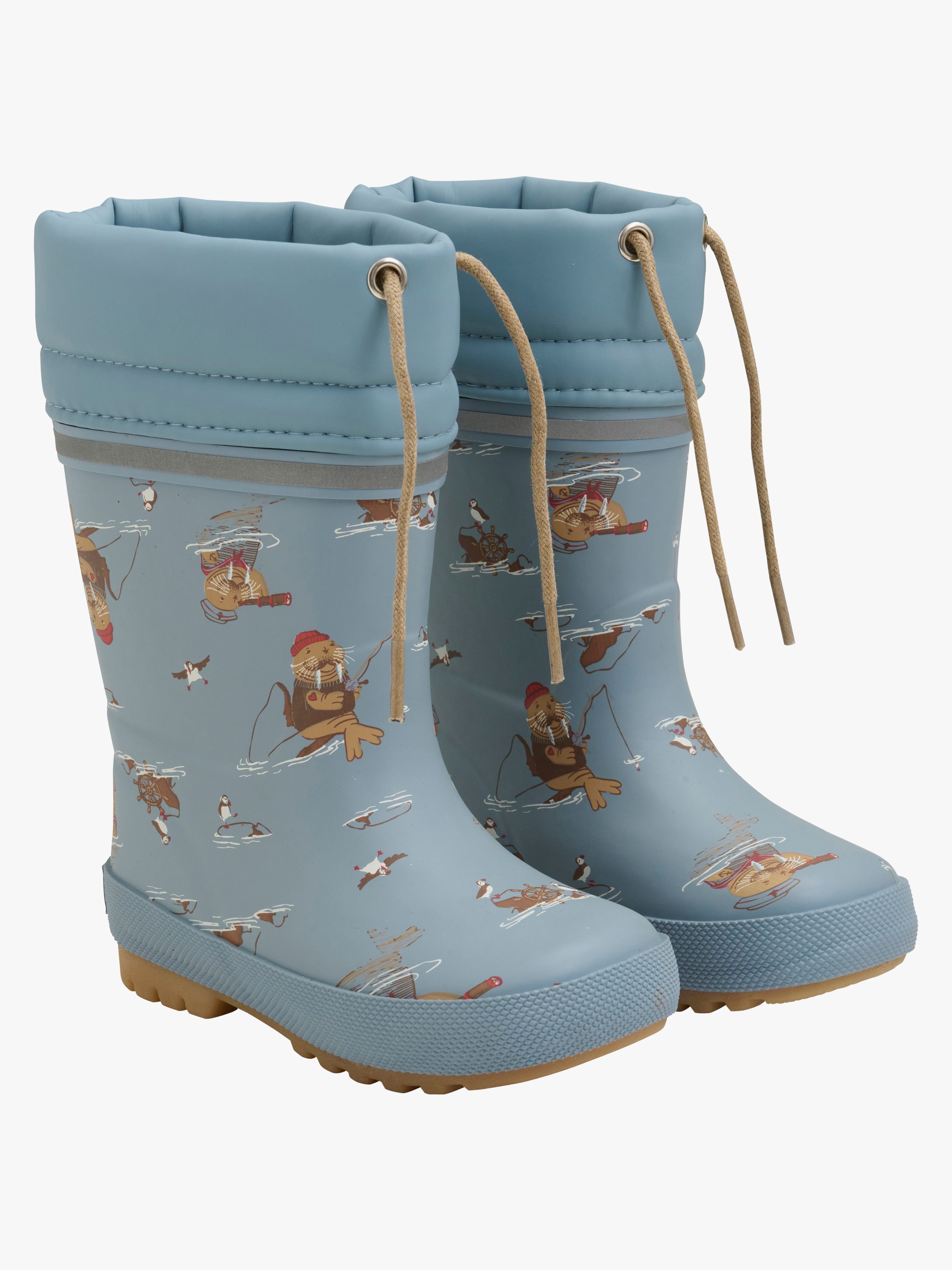 CeLaVi Gefütterte Gummistiefel, Smoke Blue, 31, Kindergummistiefel, Kinderstiefel, Gummistiefel kinder, Kids