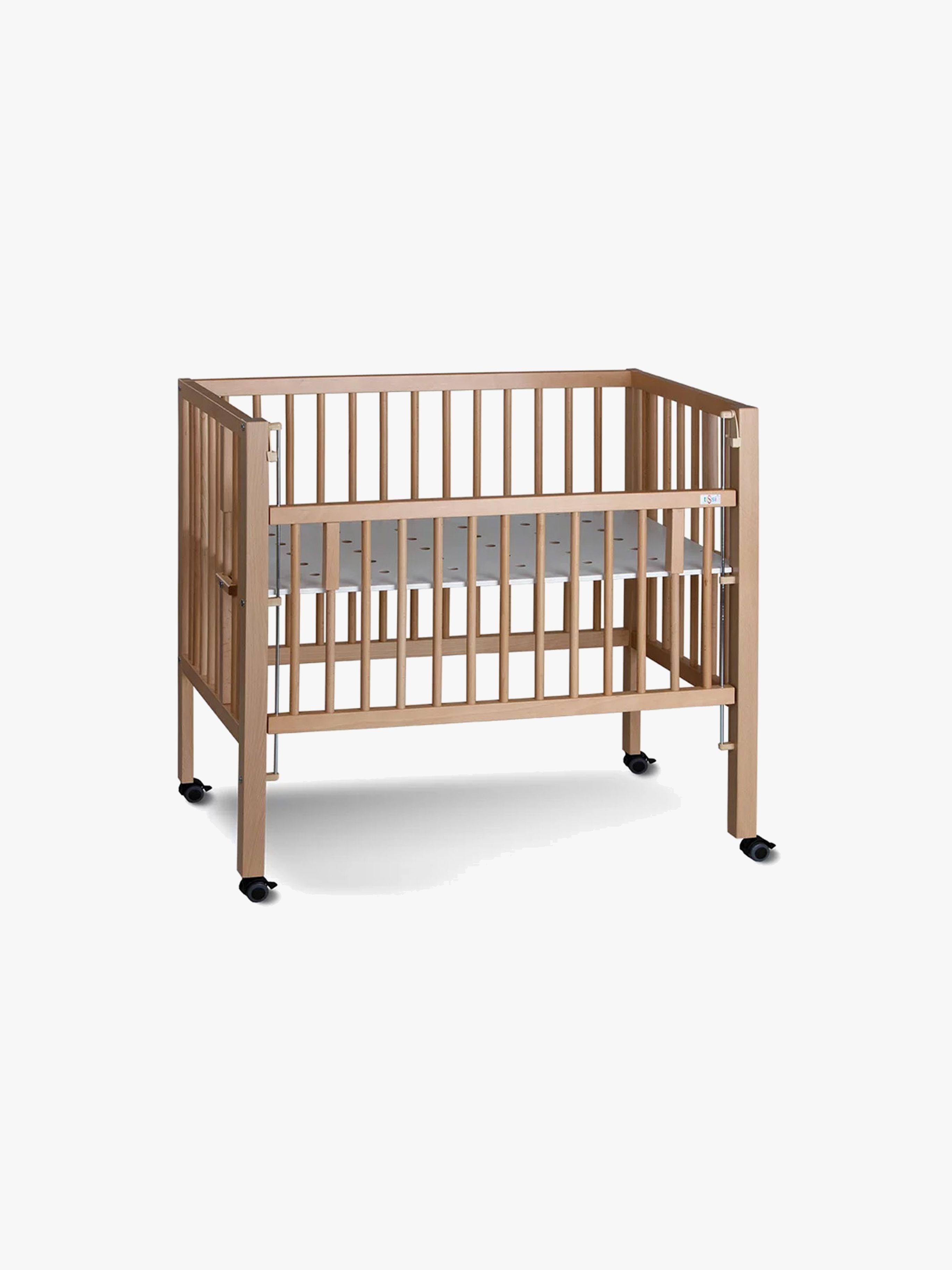 MAXI Beistellbett 90x50 cm, Natur