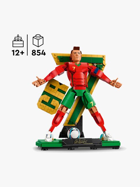 LEGO Editions Football 43016 Cristiano Ronaldo – Fußballlegende
