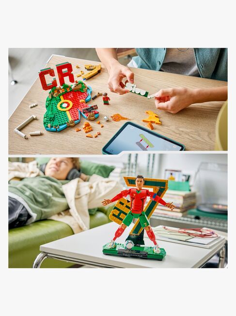 LEGO Editions Football 43016 Cristiano Ronaldo – Fußballlegende