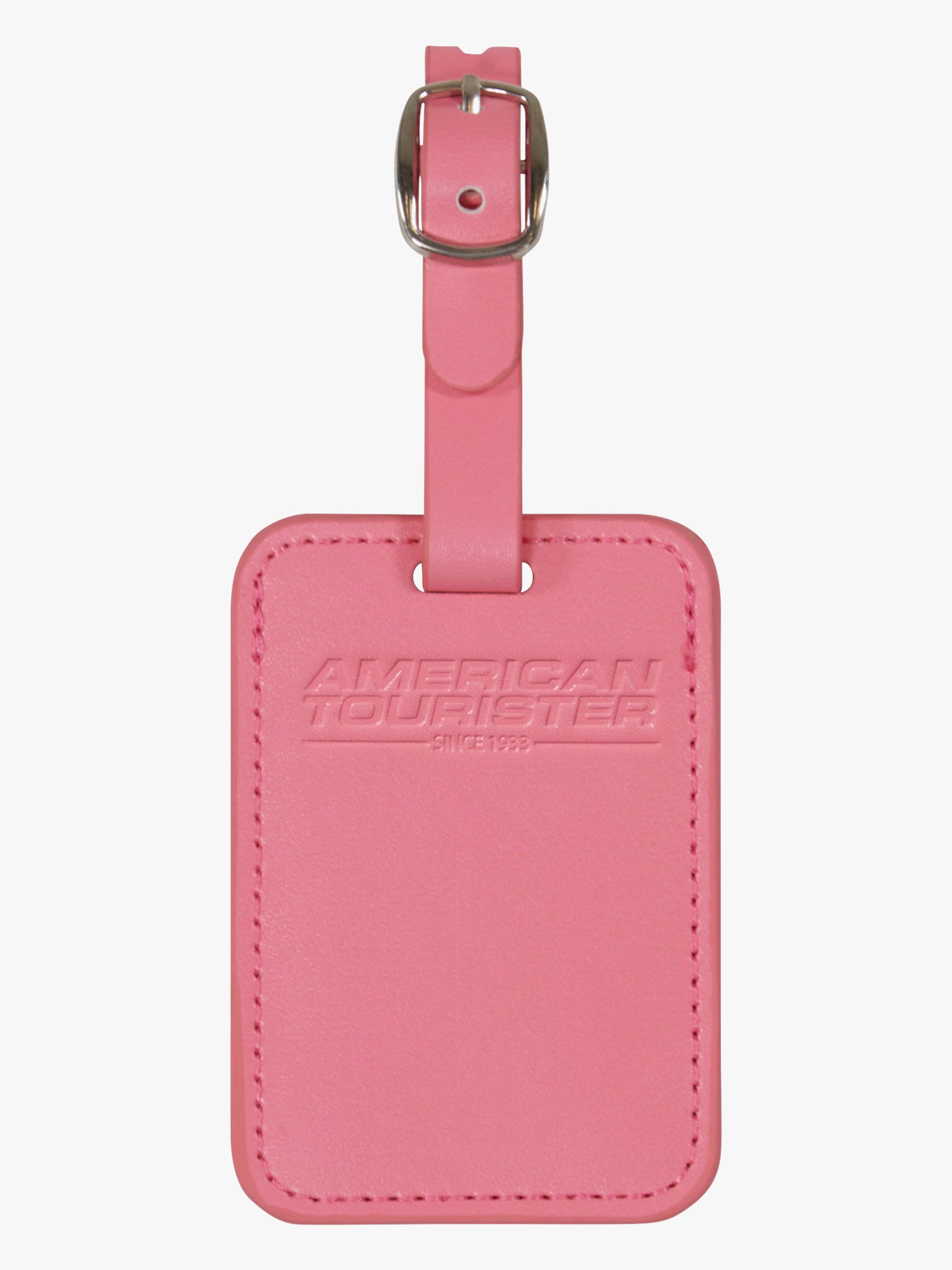 American Tourister Gepäckanhänger 2er-Pack, Pink Glitch