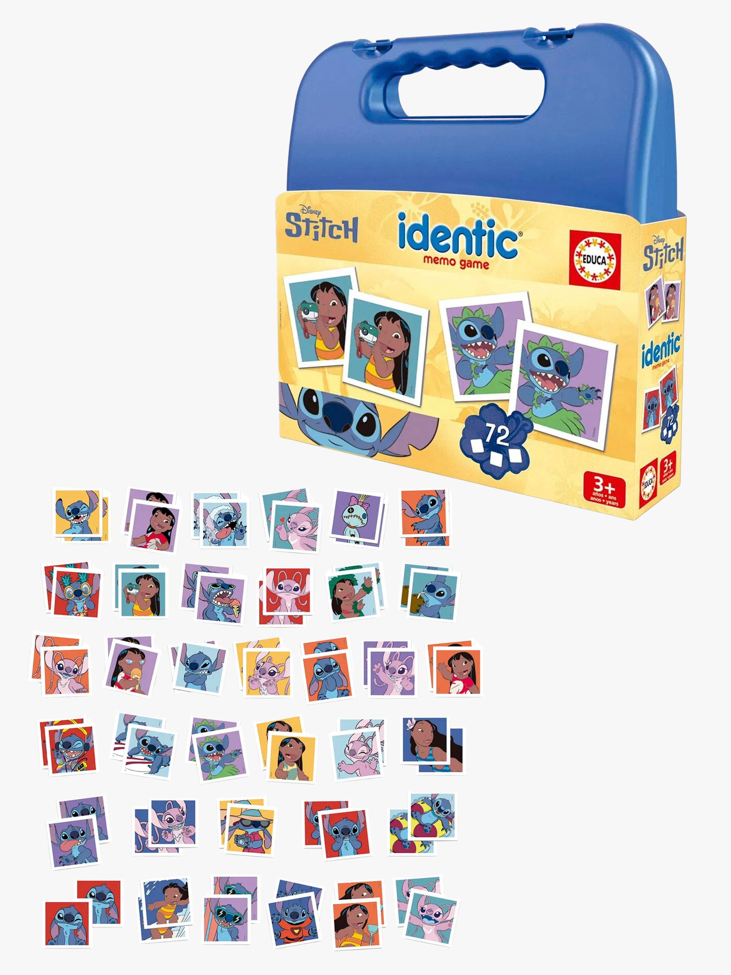 Disney Stitch Memo-Spiel Im Koffer