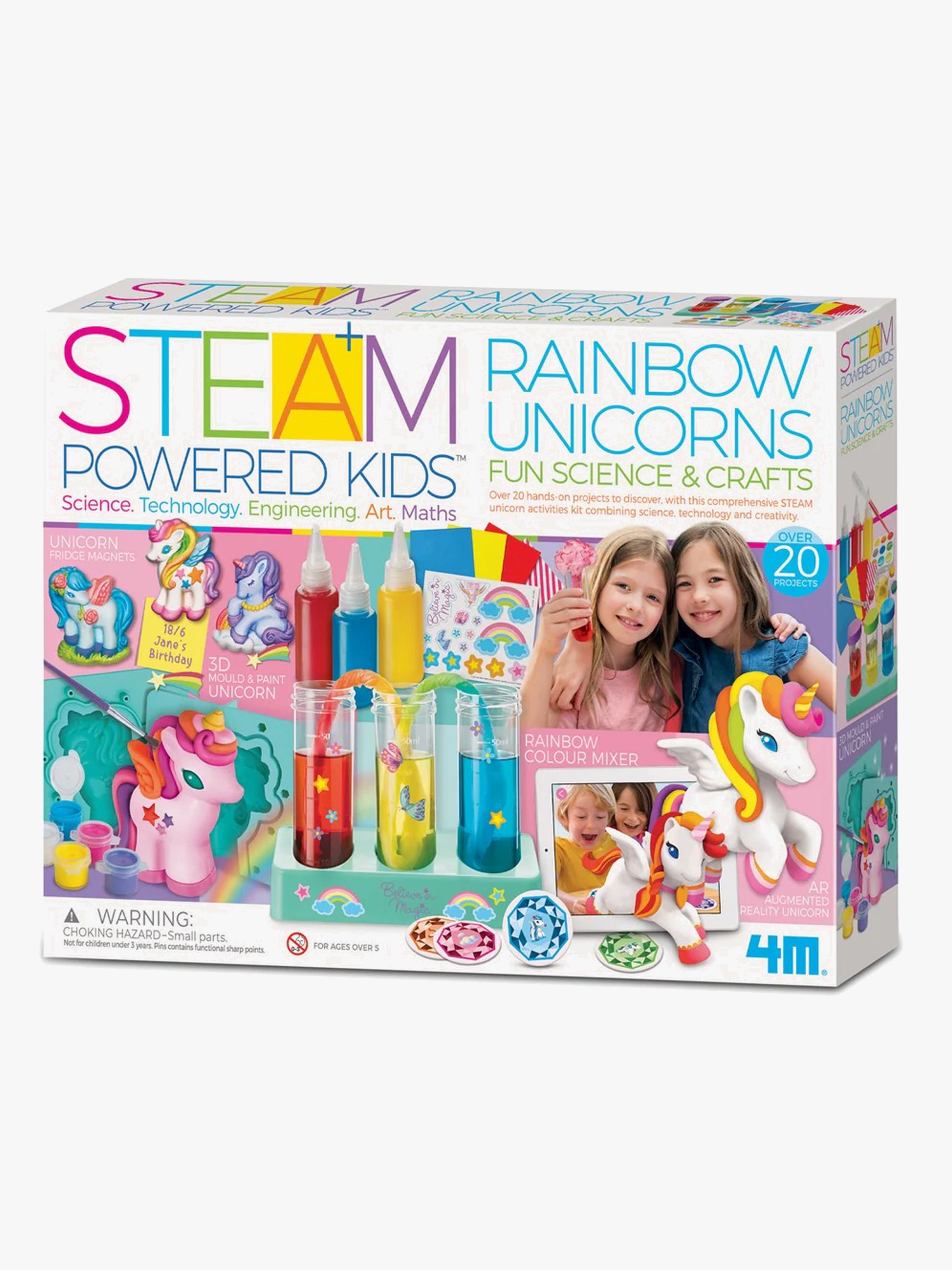 4M STEAM Powered Kids Experimentierkasten Einhörner