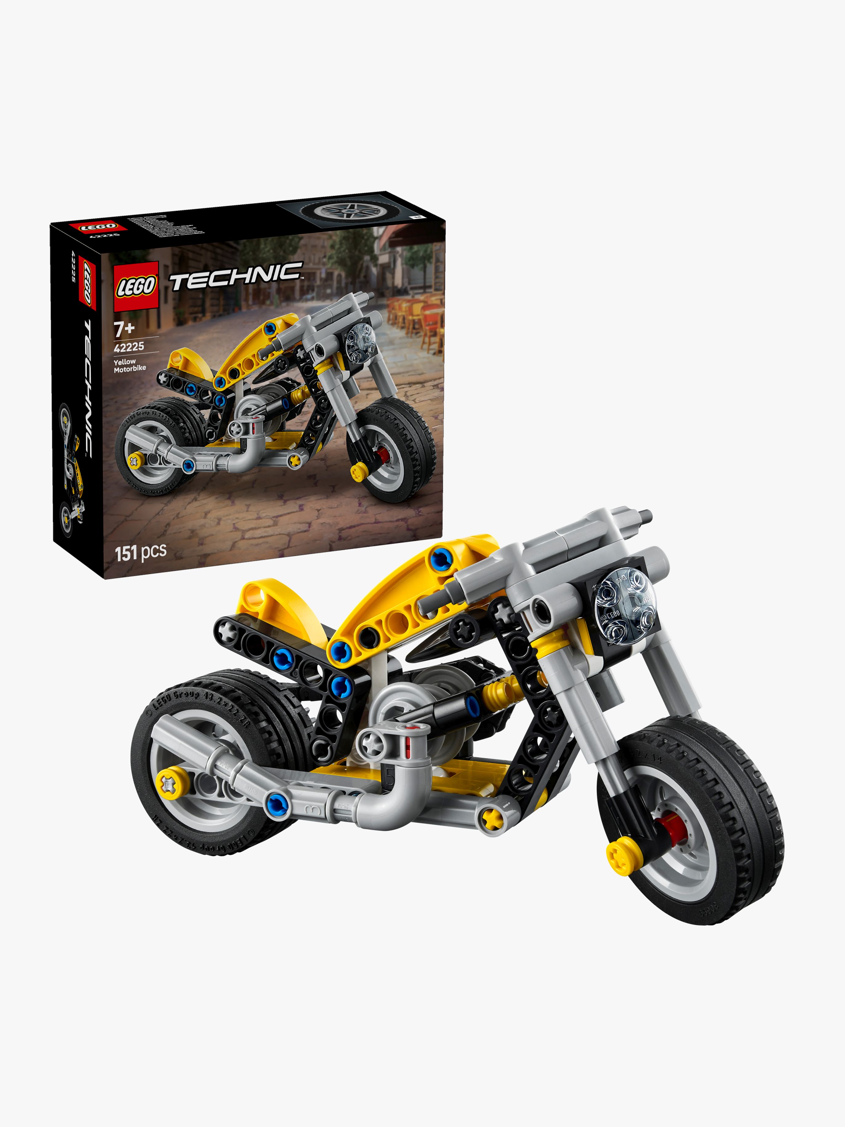 Technic 42225 Gelbes Motorrad