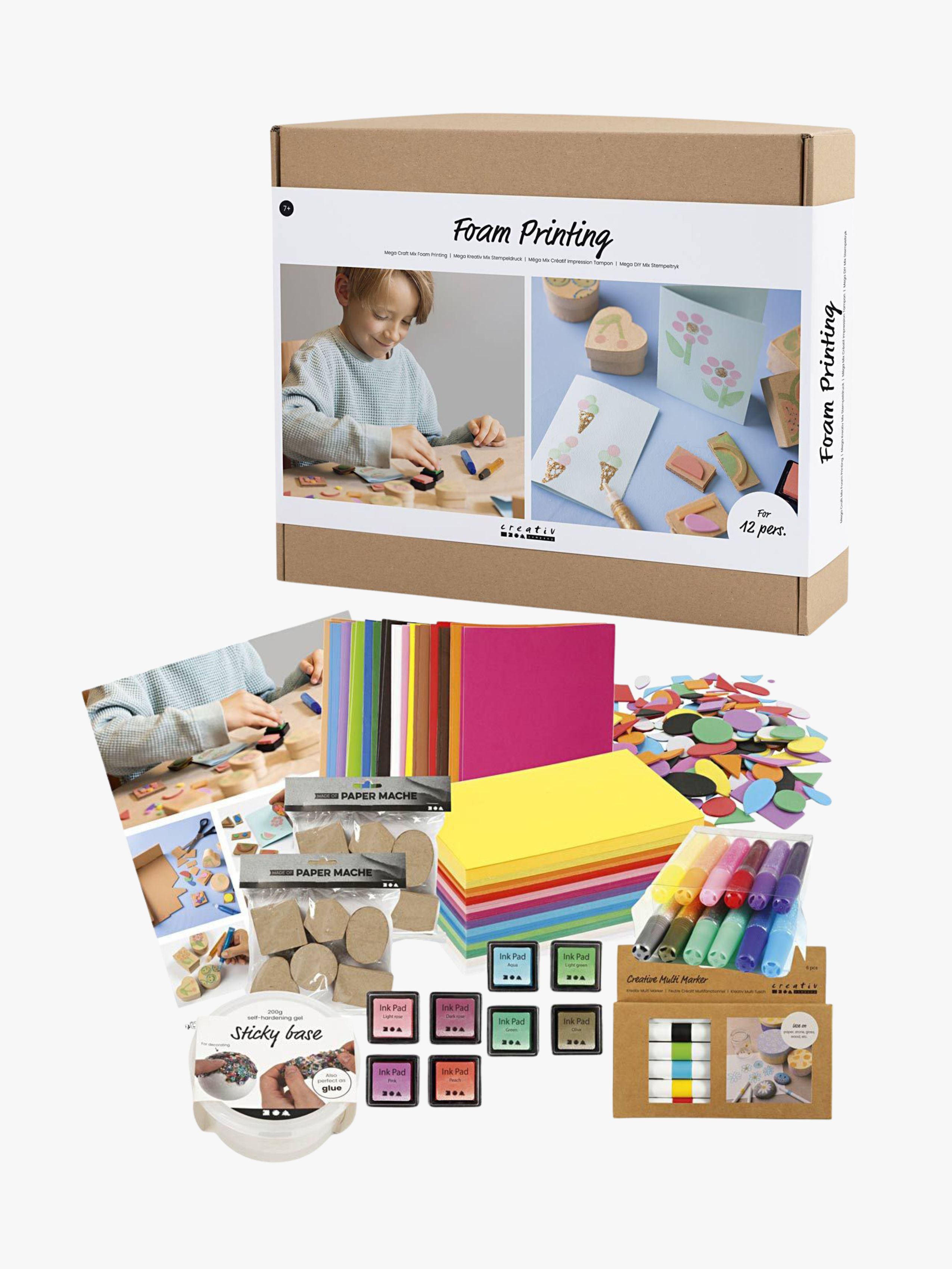 Creativ Company DIY Kreativset Stempeldruck