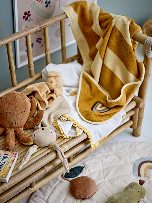 Bloomingville Agnes Handtuch, Brown Cotton