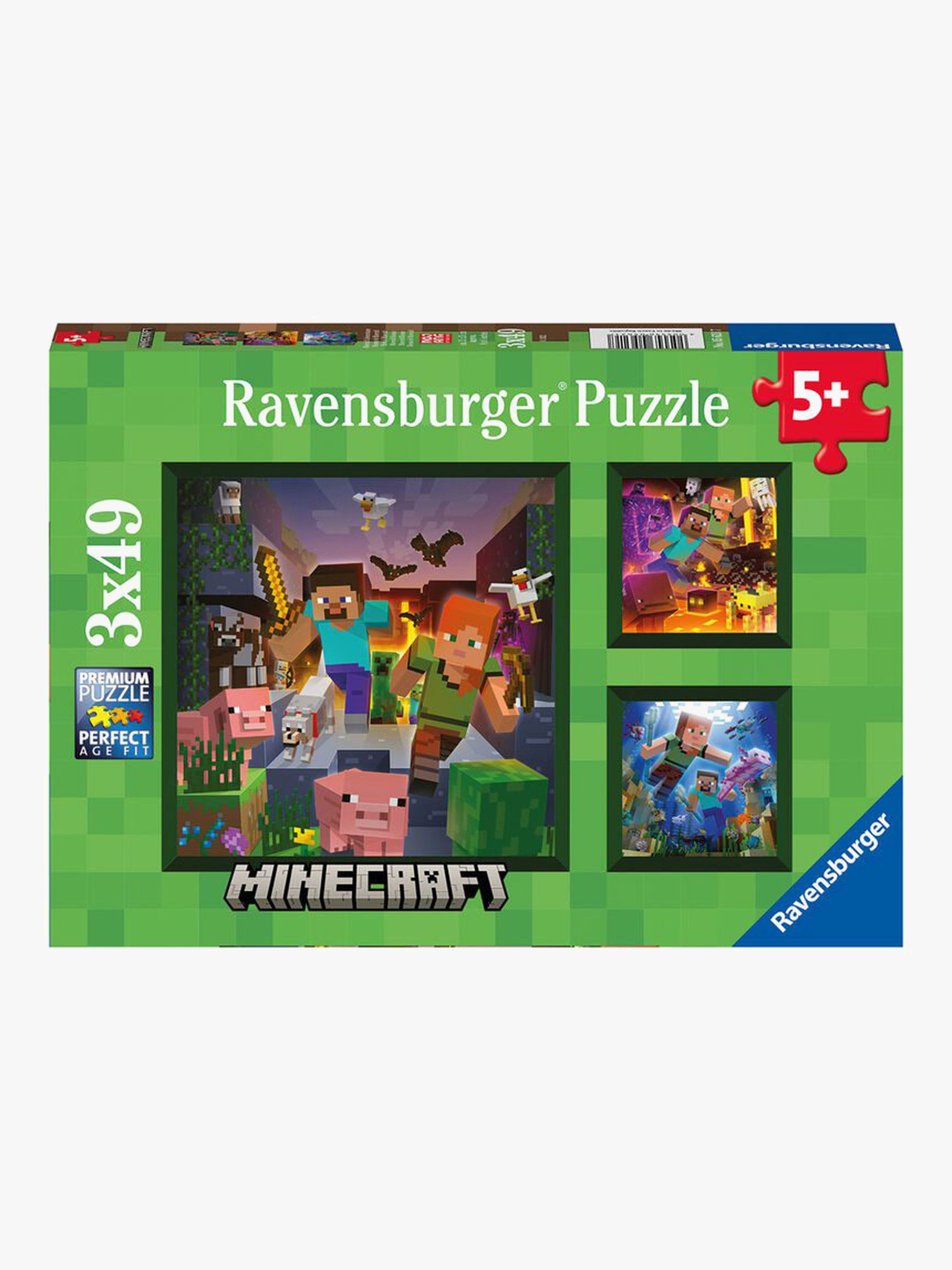 Puzzles Minecraft Biomes 3x49 Teile