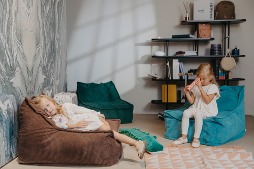 Yappy Kids Yappyhug Sitzsack, Aqua Blue