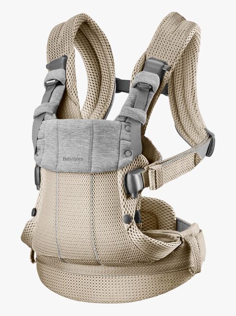 BabyBjörn Harmony Babytrage 3D Mesh, Graubeige