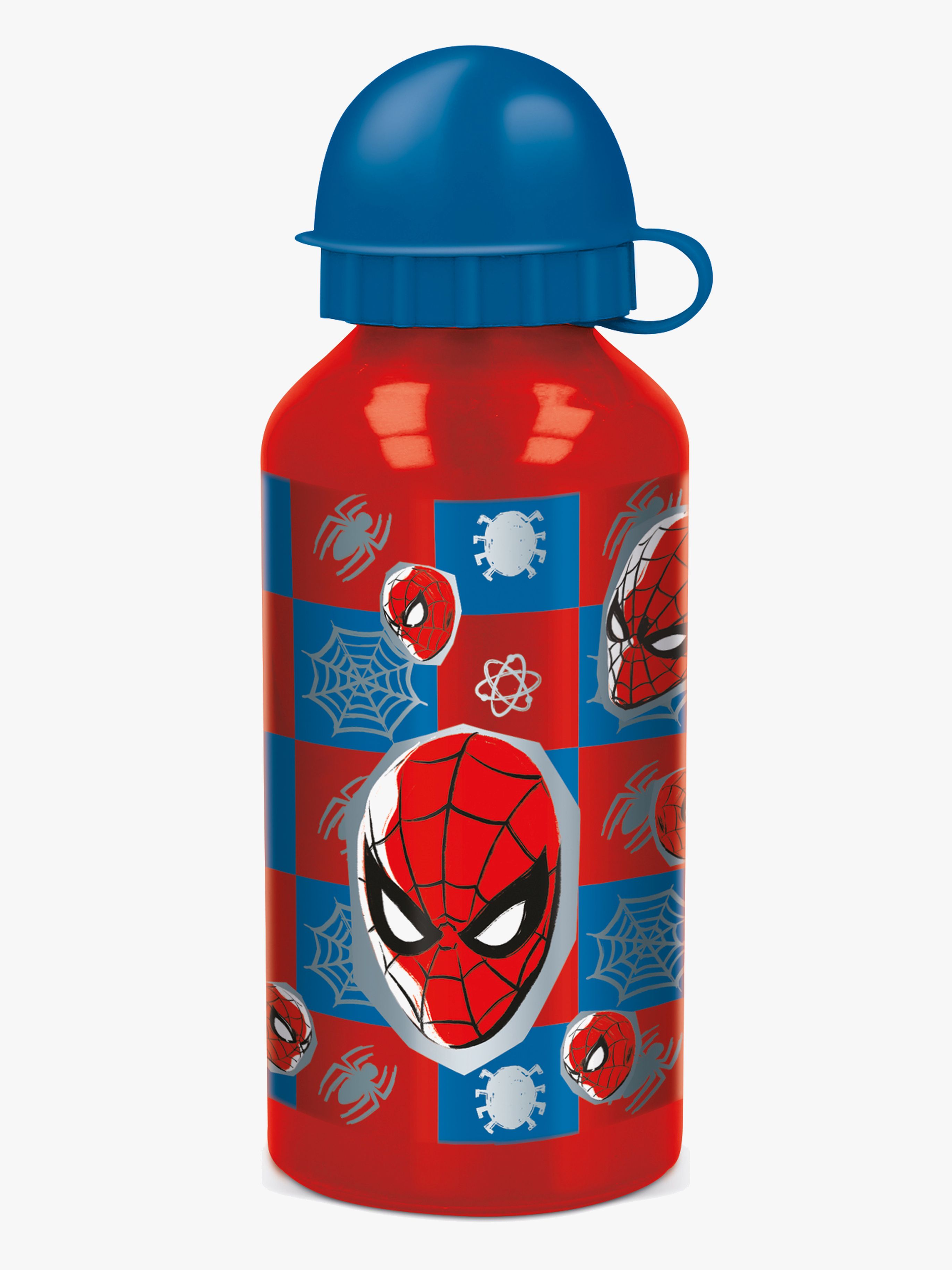 Marvel Spider-Man Wasserflasche 400 ml Aluminium, Rot