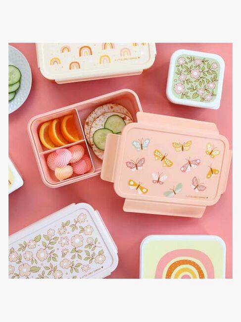 A Little Lovely Company Bento Lunchbox, Schmetterling