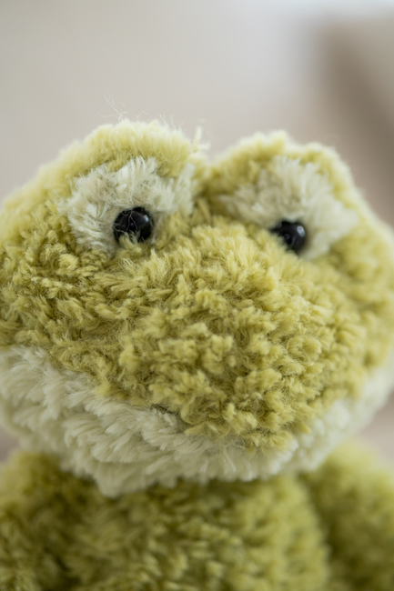 Teddykompaniet Retro Pals Frosch Plüschspielzeug 30 cm