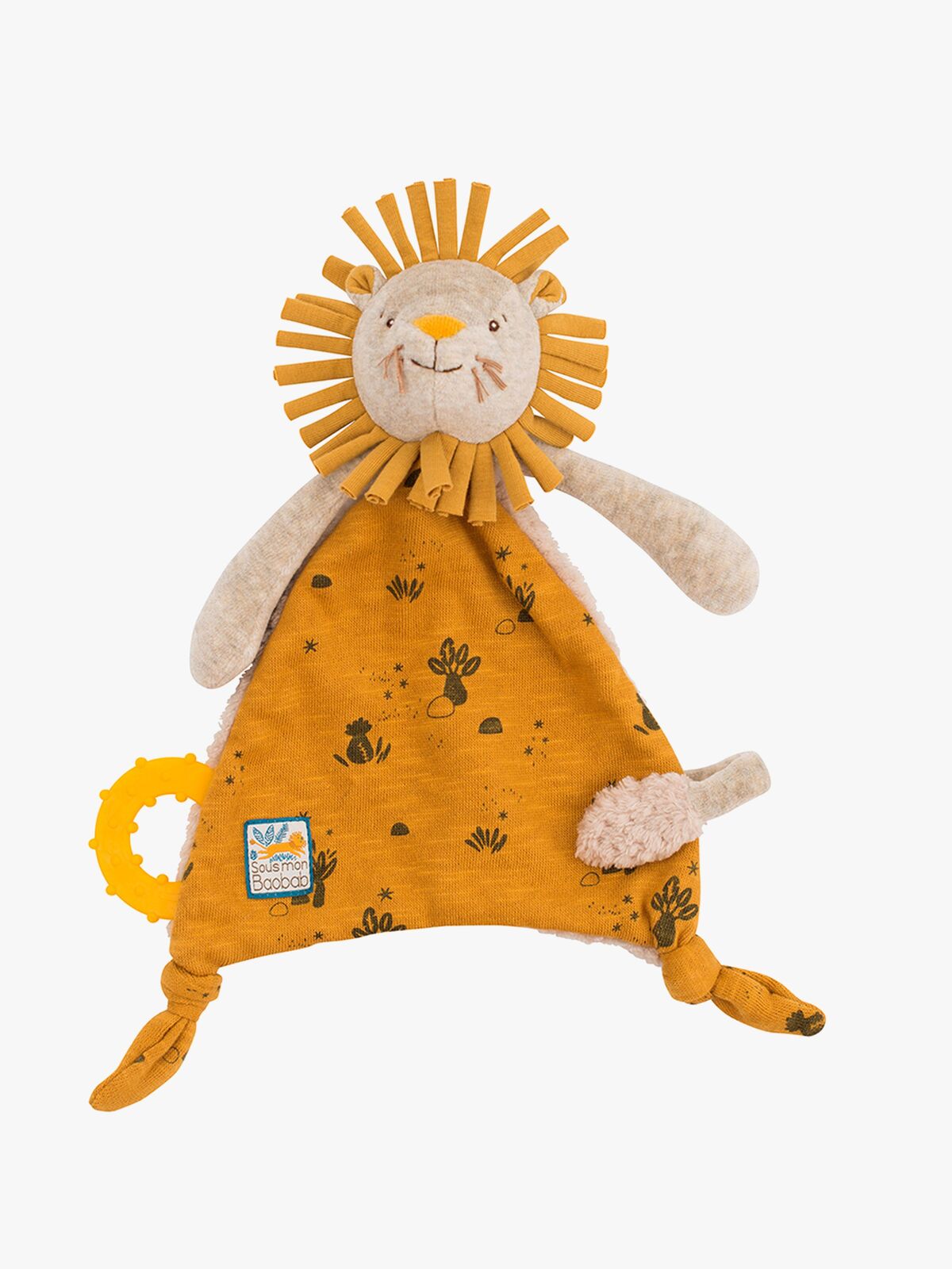 Moulin Roty Schmusetuch, Lion