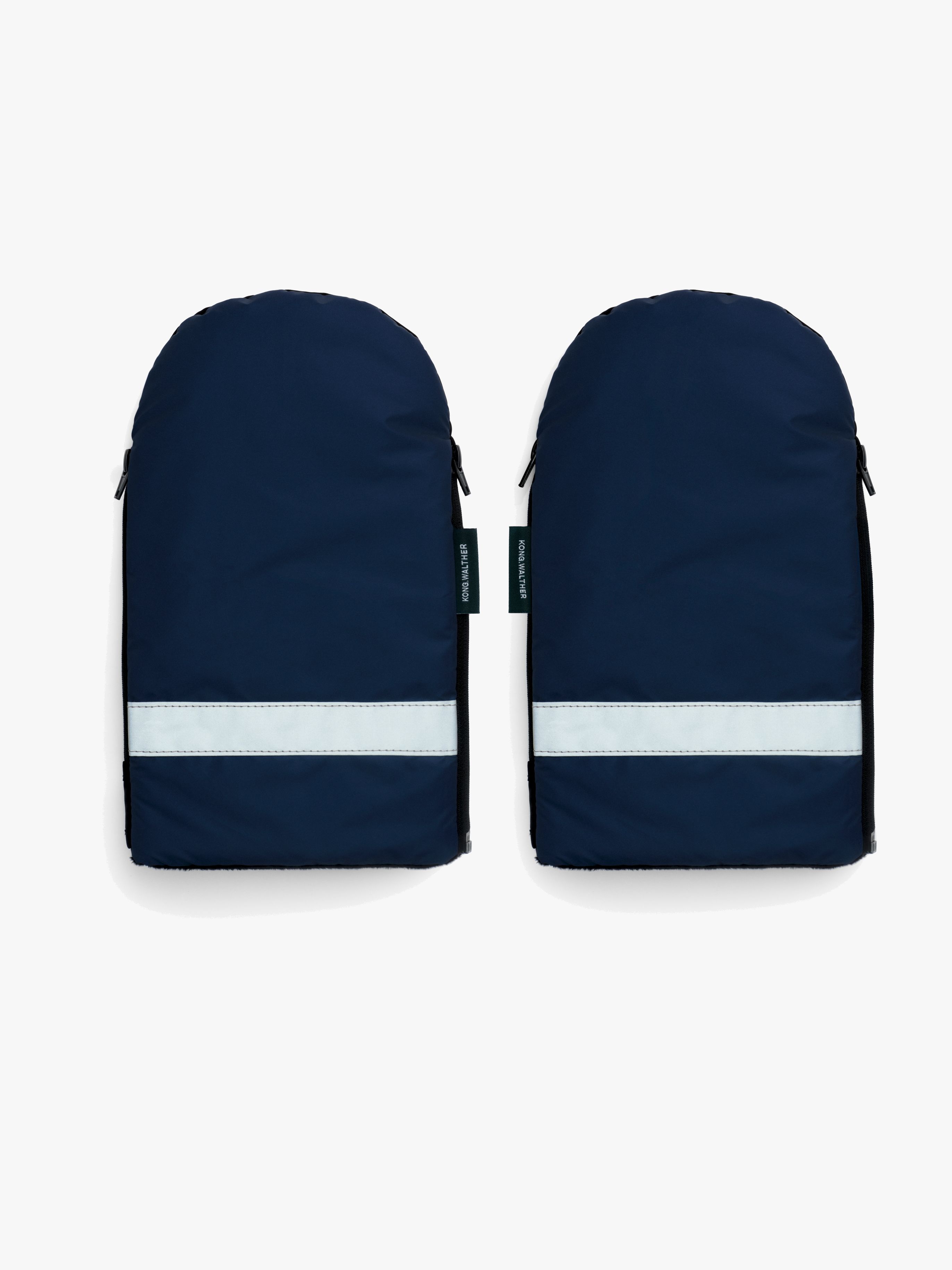 KONG.WALTHER Østerbro Reflective Kinderwagen-Fäustlinge, Navy