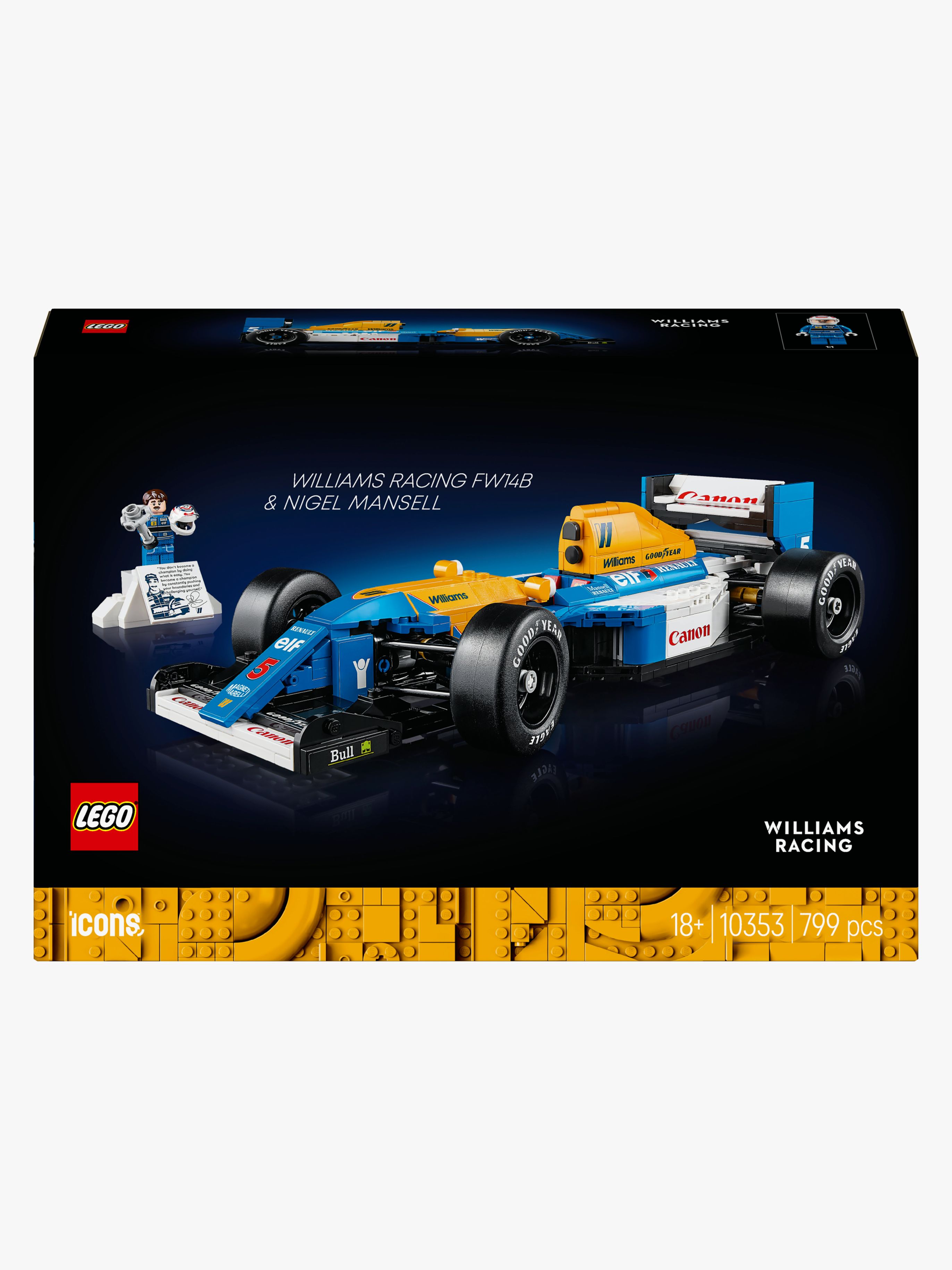 Icons 10353 Williams Racing FW14B mit Nigel Mansell