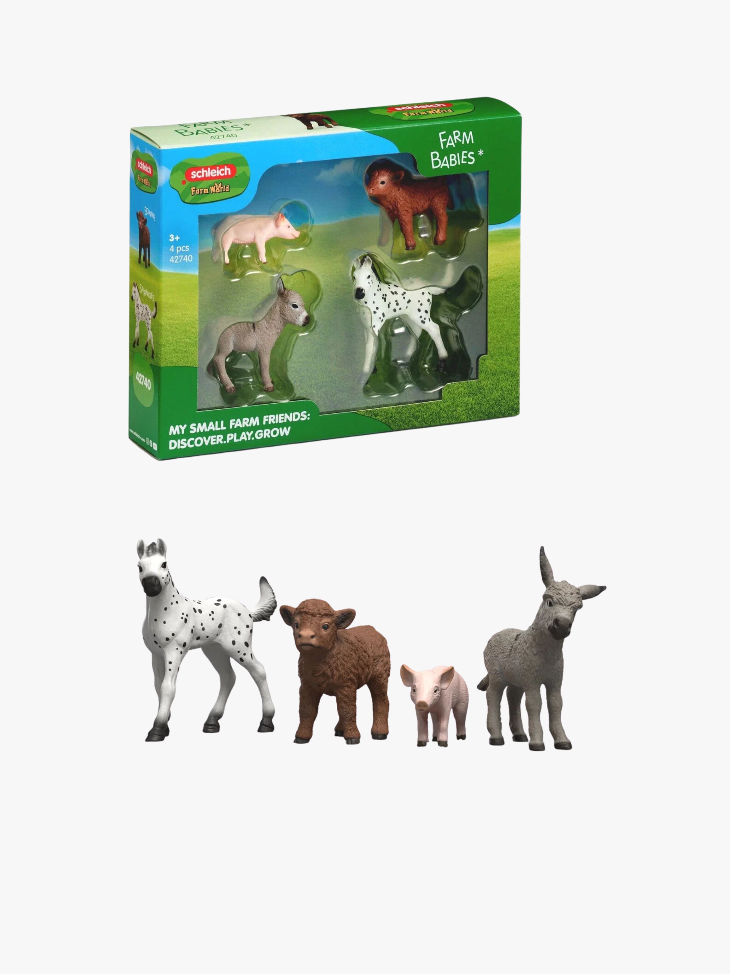 Schleich Spielset Bauernhof-Tierkinder
