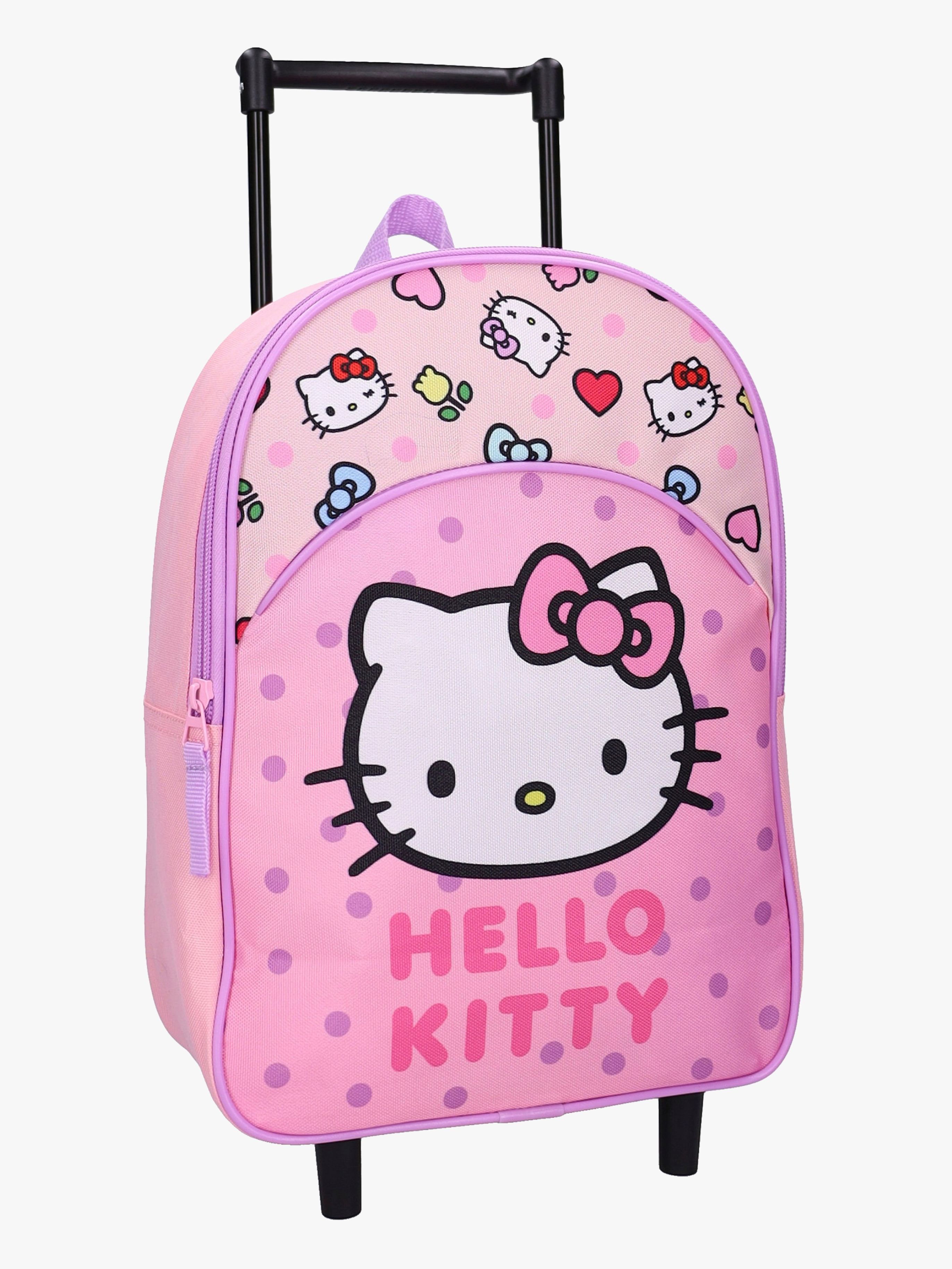 Hello Kitty Trolley Kinder Rucksack Sweet Charm 9L, Rosa