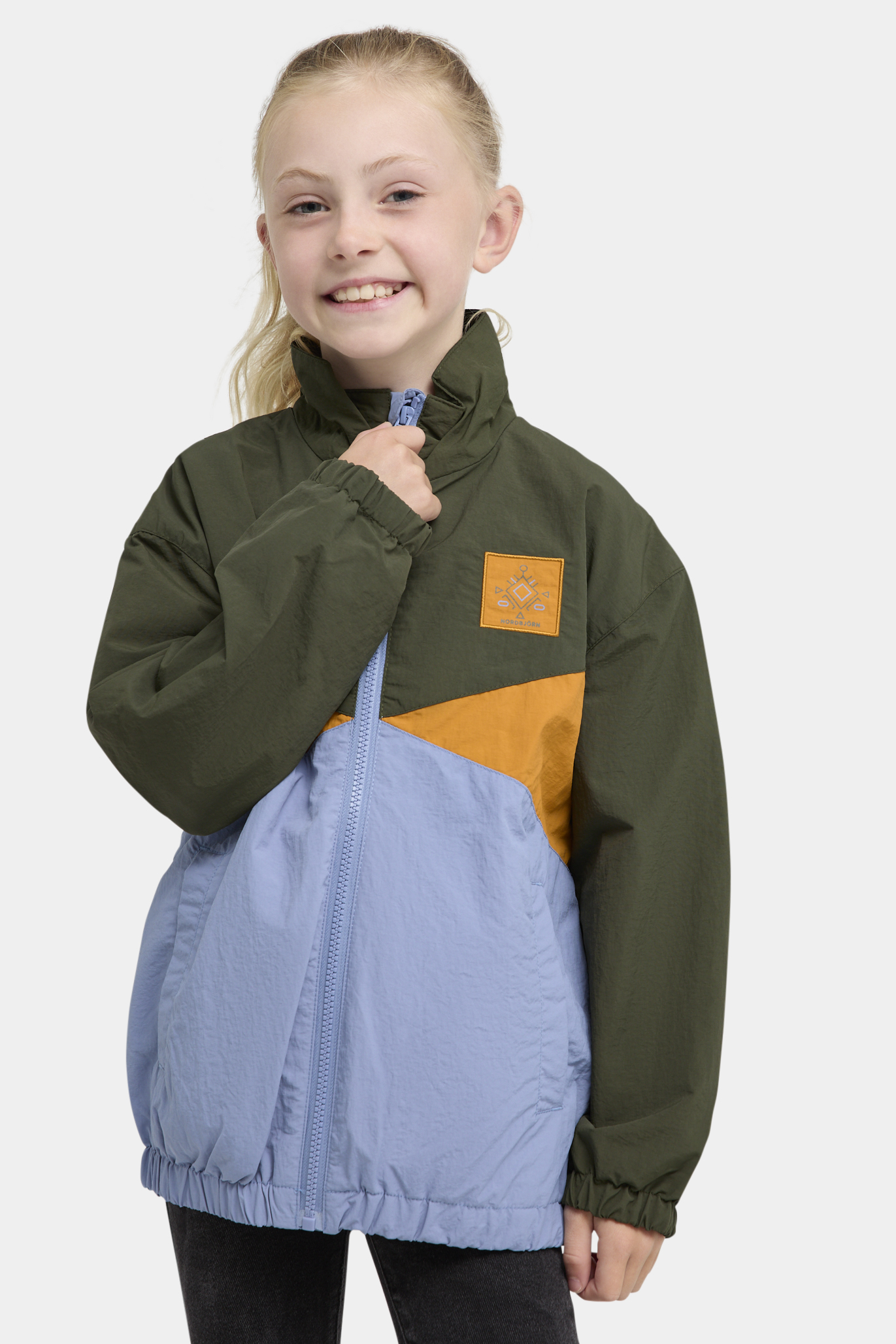 Kolabacken Outdoorjacke, Deep Depths / Stonewash / Inca Gold, 98-104