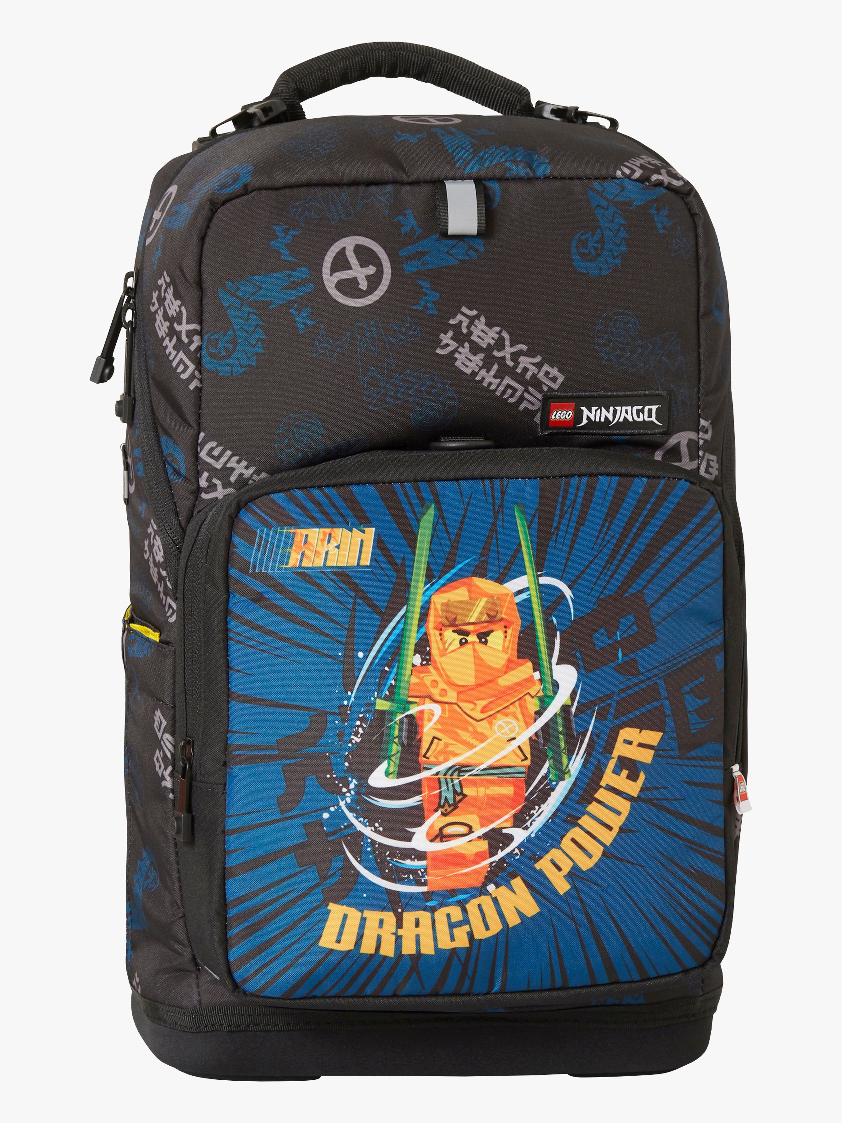 LEGO® NINJAGO® Arin Kinder Rucksack 20L, Schwarz / Blau