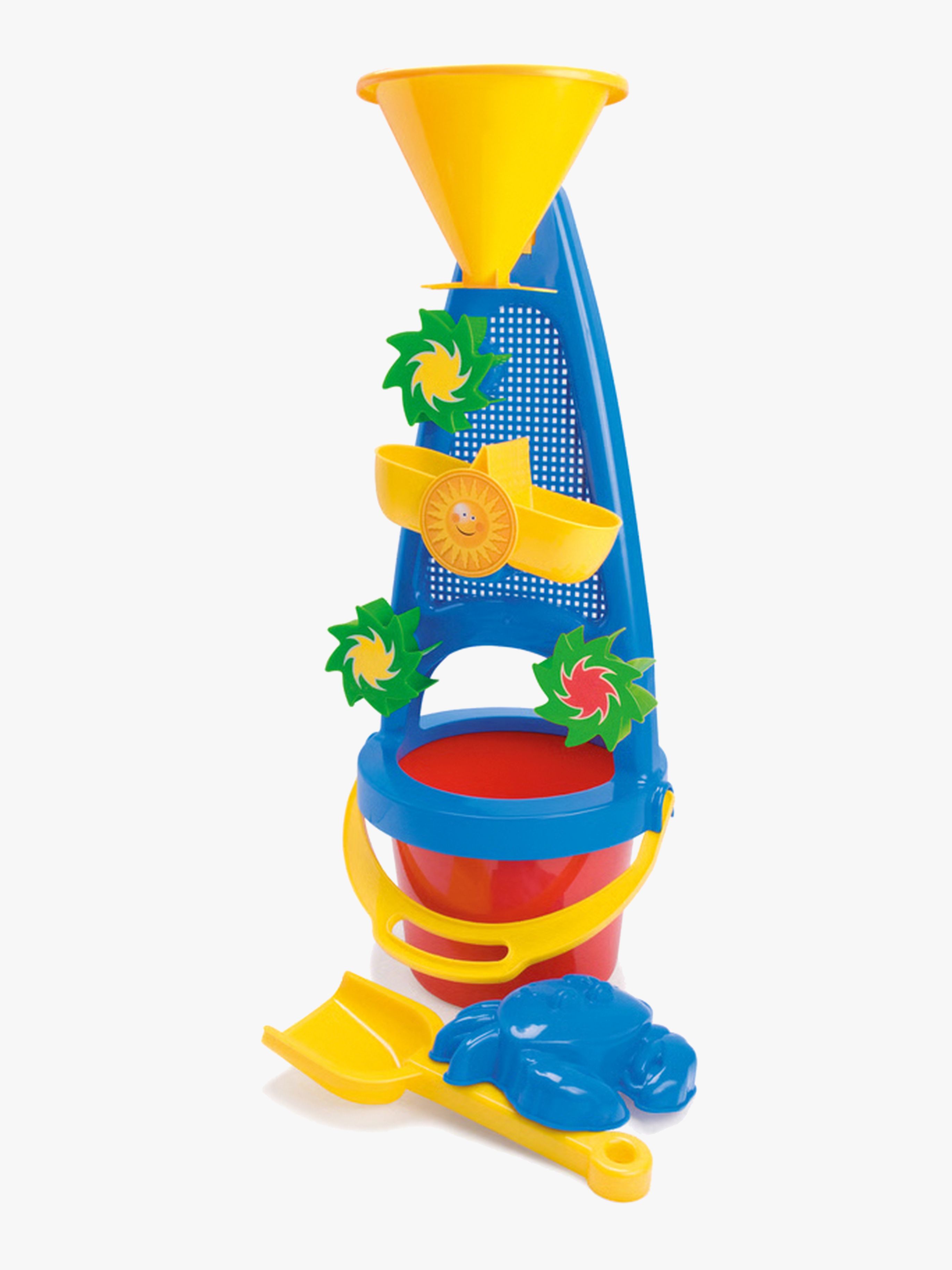 Sandspielzeug-Set mit Wasserrad
