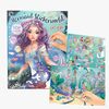 TOPModel Stickerworld Stickerbuch Meerjungfrau, Metallic