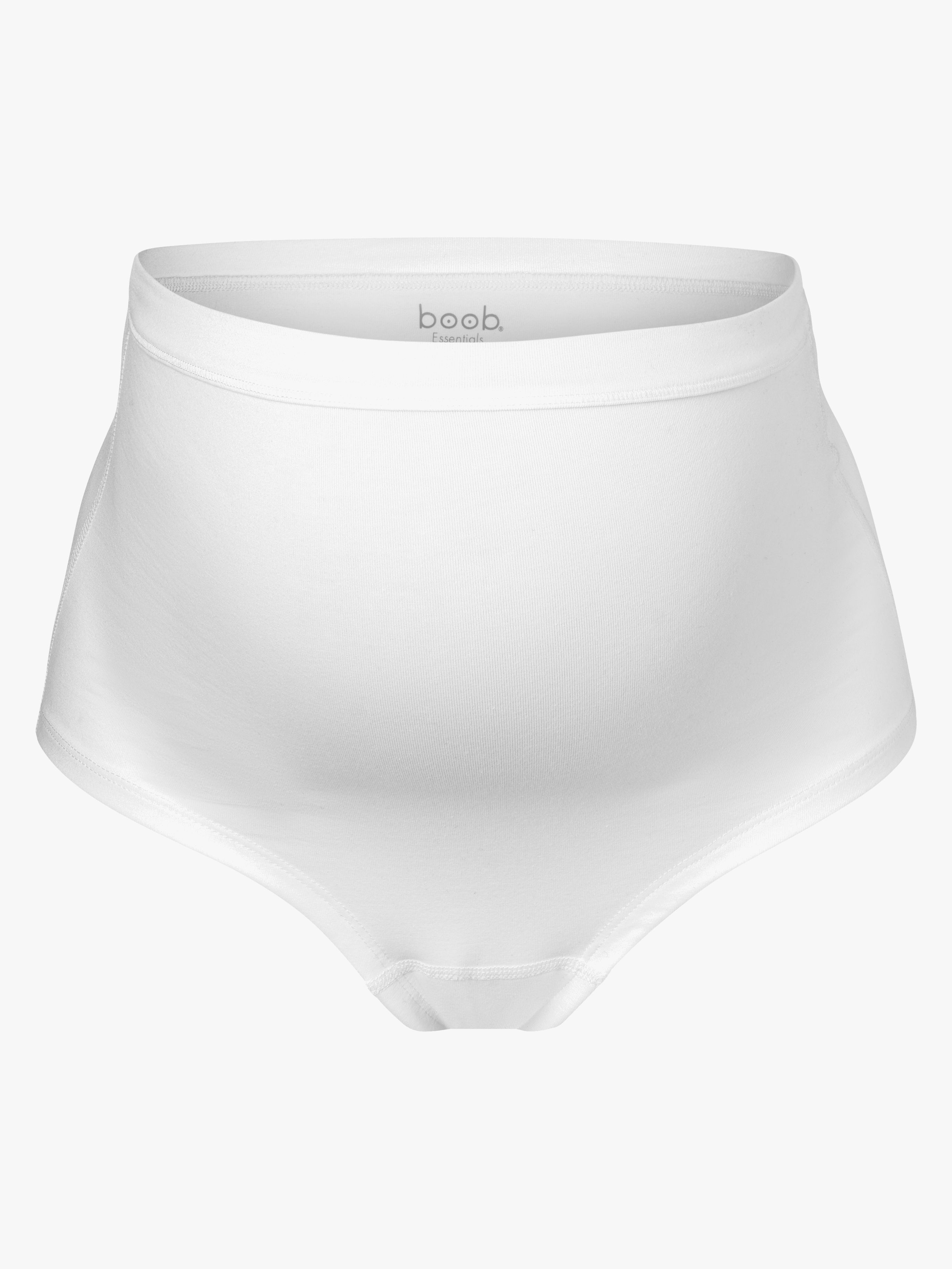 Boob Essentials Umstandunterhose, Weiß, L