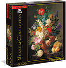 Clementoni Museum Puzzle - Van Dael: Vase mit Blumen, 1000 Teile
