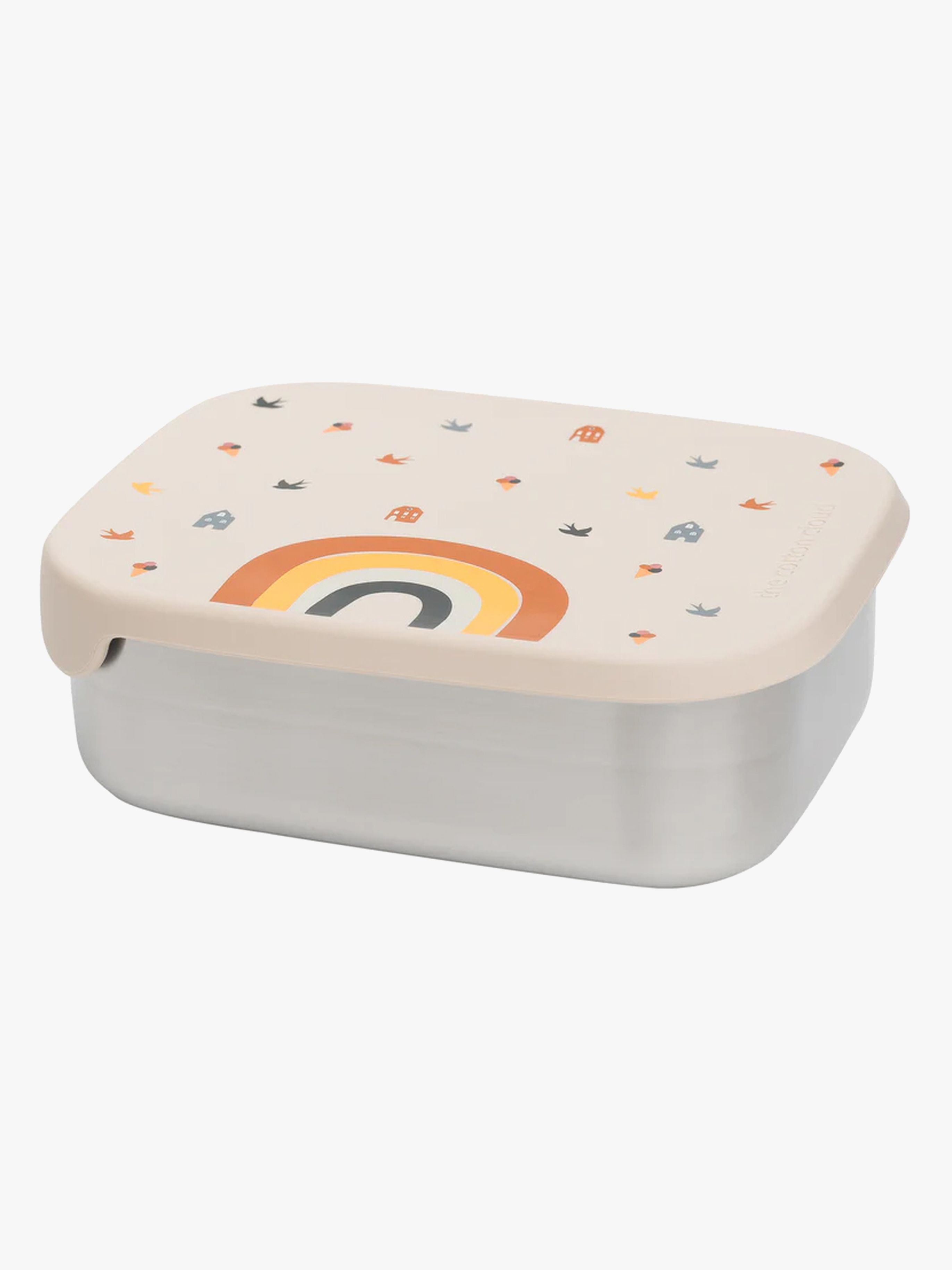 Stainless Steel Brotdose, Rainbow