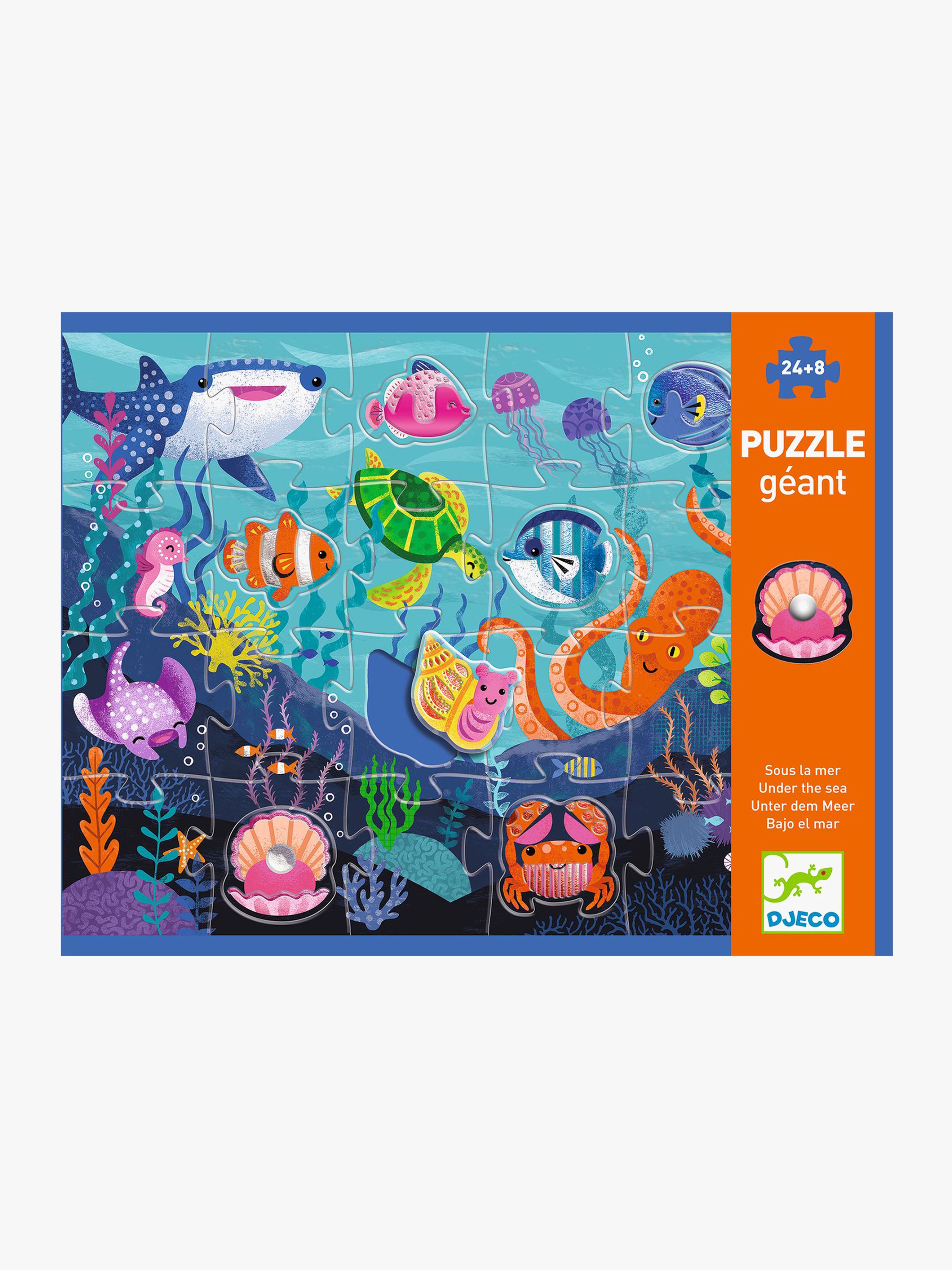 Puzzle Tactilo Sea 2-i-1