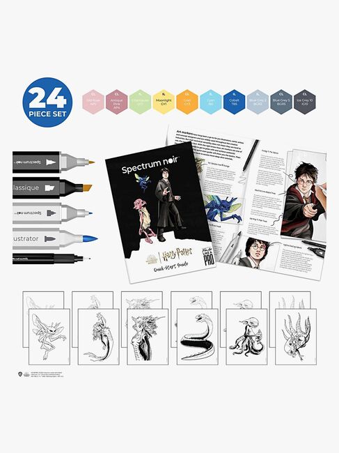 Spectrum Noir Illustrationsset Harry Potter Magische Kreaturen