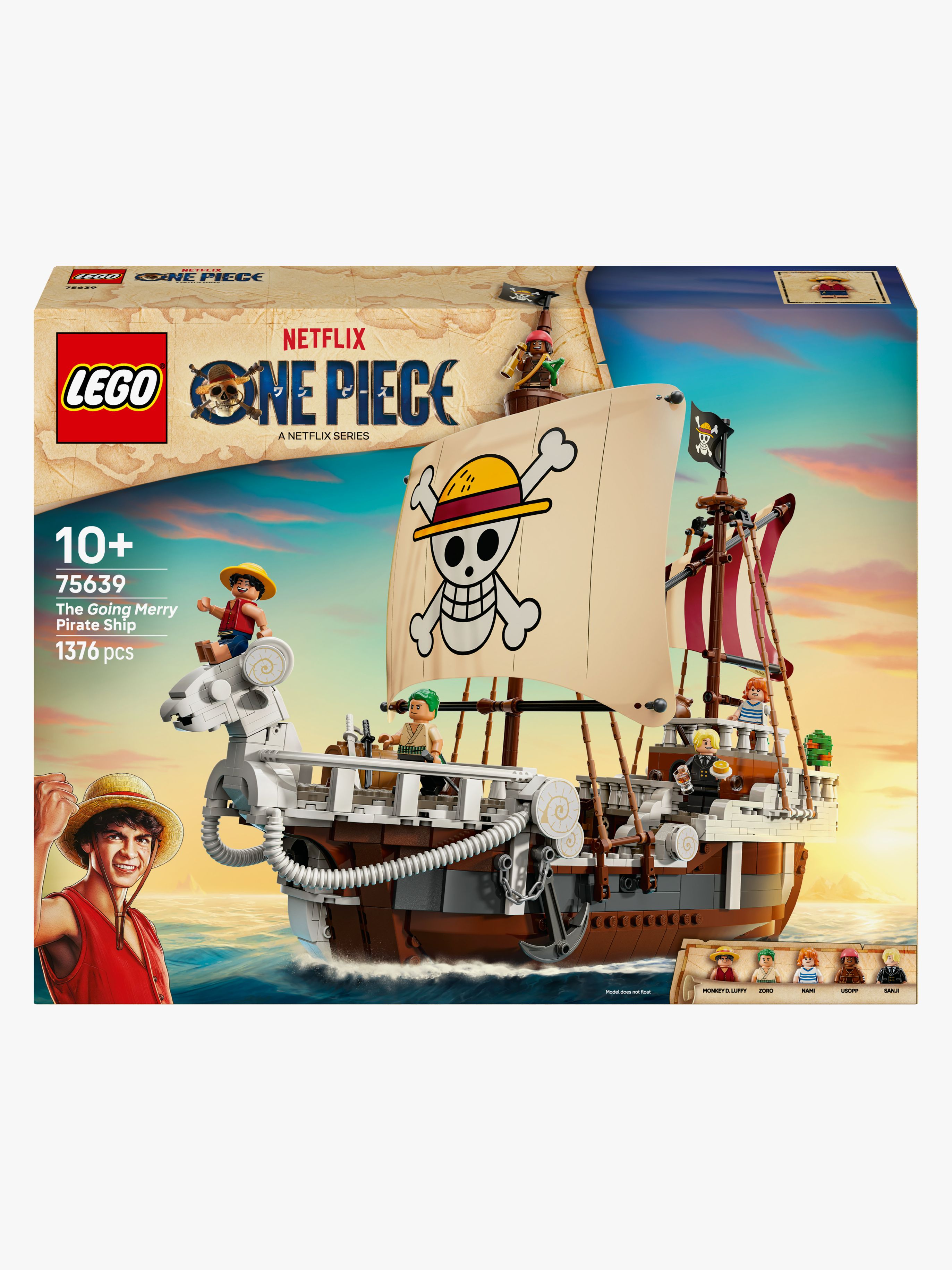 ONE PIECE 75639 Das Piratenschiff Flying Lamb