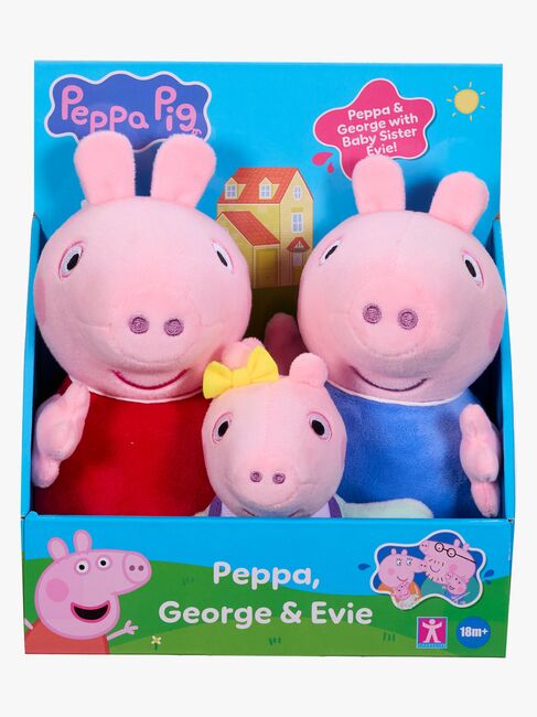 Peppa Wutz Kuscheltier 3er-Pack