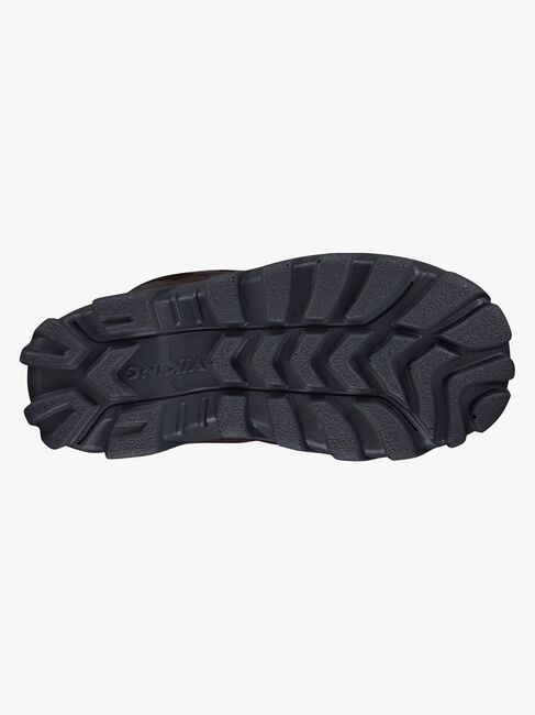 Viking Ultra Gefütterte Gummistiefel, Grape/Grey