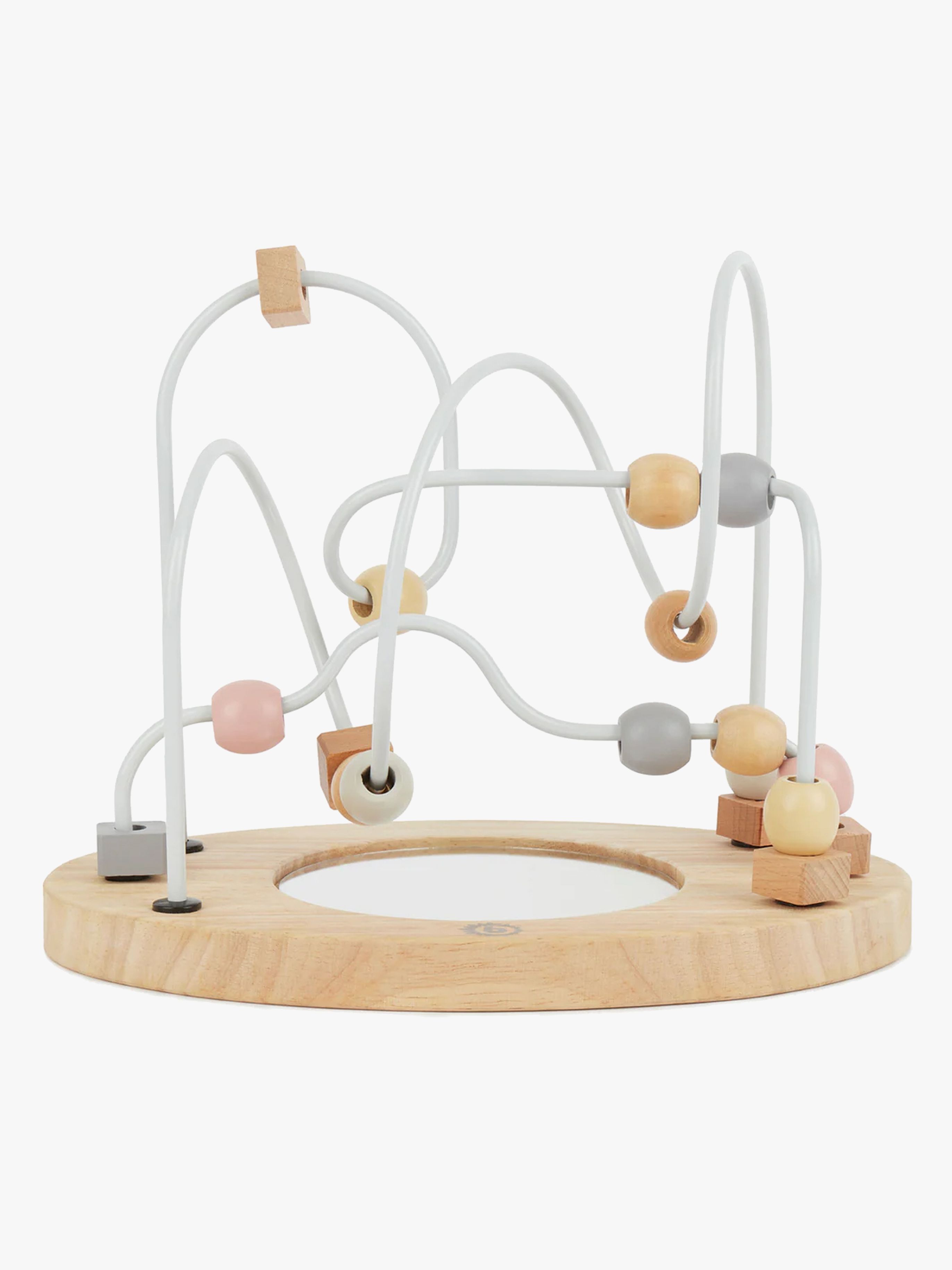 Bieco Kugelbahn Aktivitätsspielzeug, Rose, Babyspielzeug