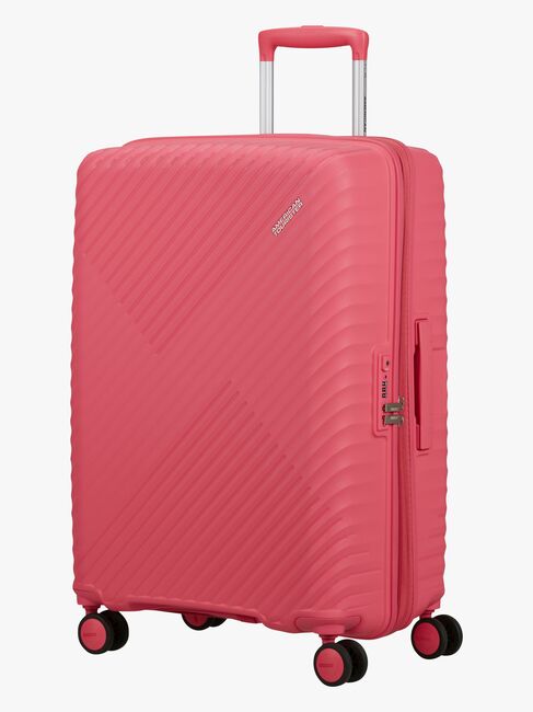 American Tourister Diablast Spinner Koffer 81-91L, Pink Glitch