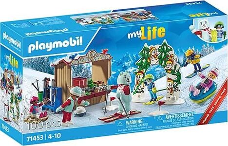 Playmobil 71453 My Life Baukasten Skiwelt