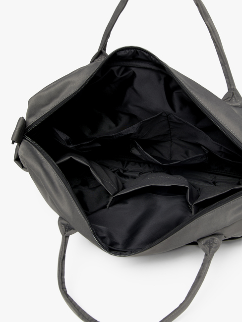 Beemoo Pro Double Wickeltasche, Mocha Grey