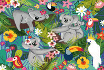 Ravensburger Puzzle Koalas und Faultiere, 2x24 Teile