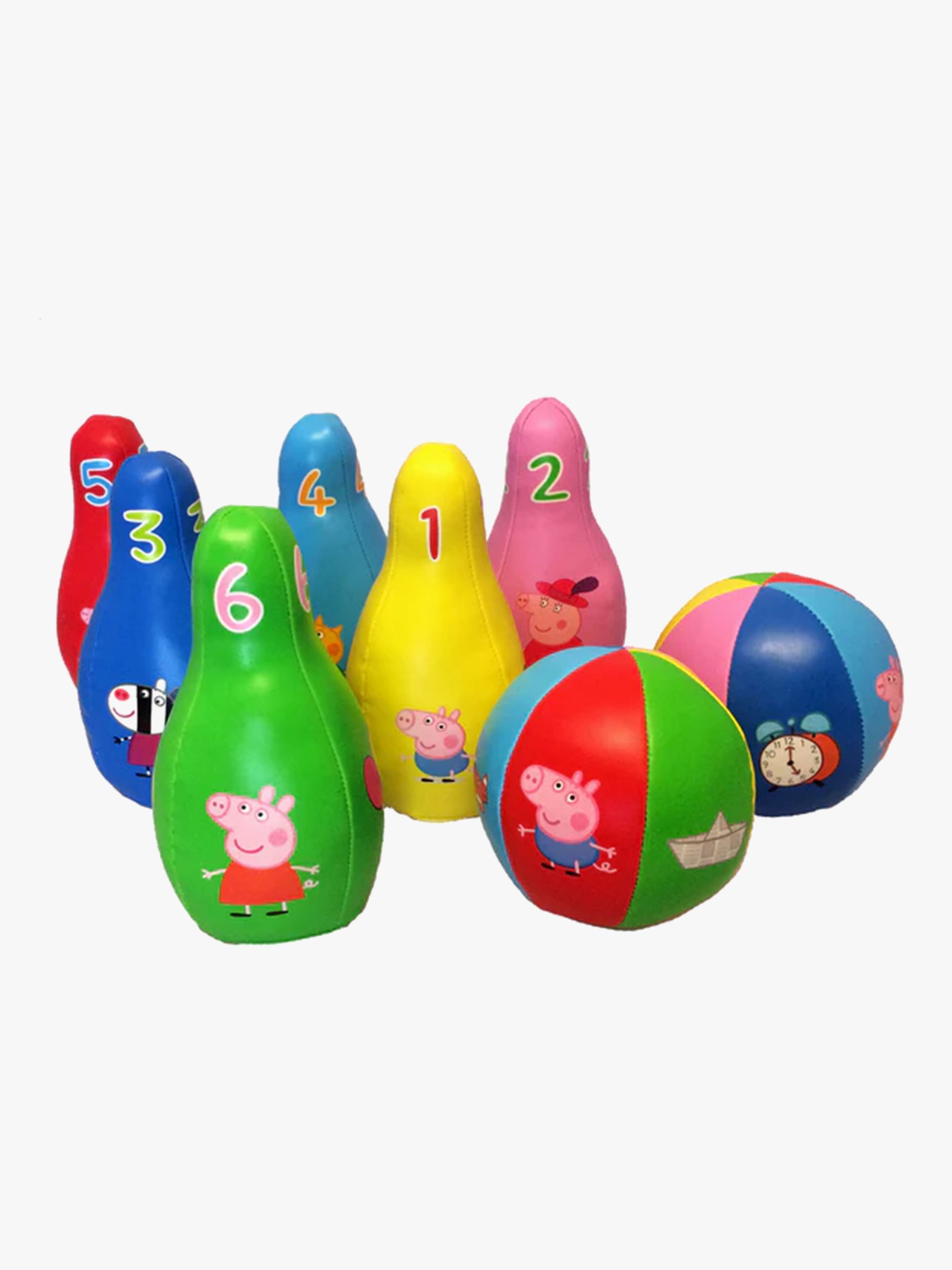 Peppa Wutz Weiches Bowling-Set