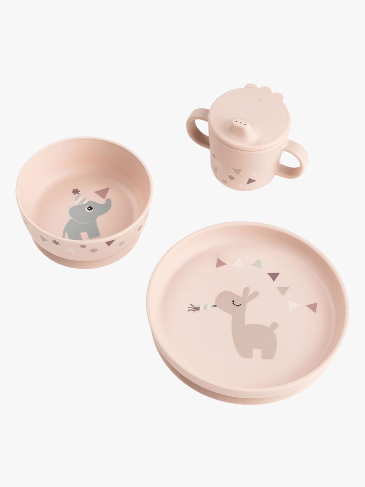 Done By Deer Foodie Geschirr-Set Celebration, Powder