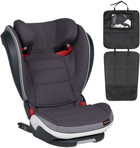 BeSafe iZi Flex S FIX Kindersitz inkl. 3-in-1 Sitzschutz, Metallic Mélange
