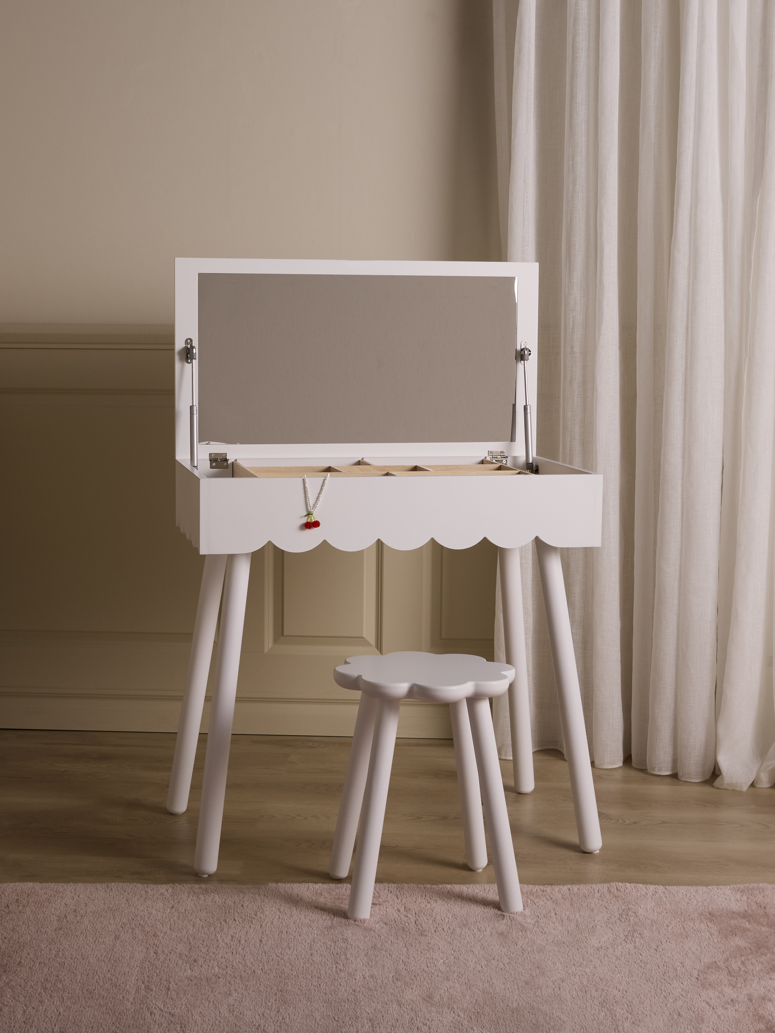 Dune Schminktisch Junior, White