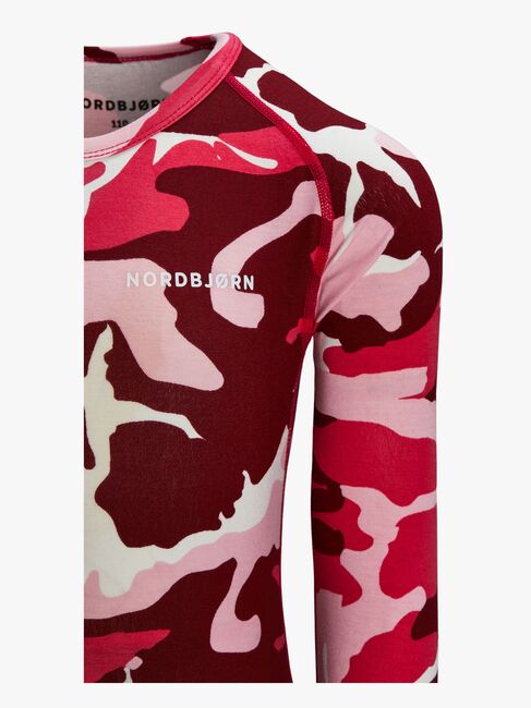 Nordbjørn Verbier Funktionsunterwäsche Bambus, Camo Pink
