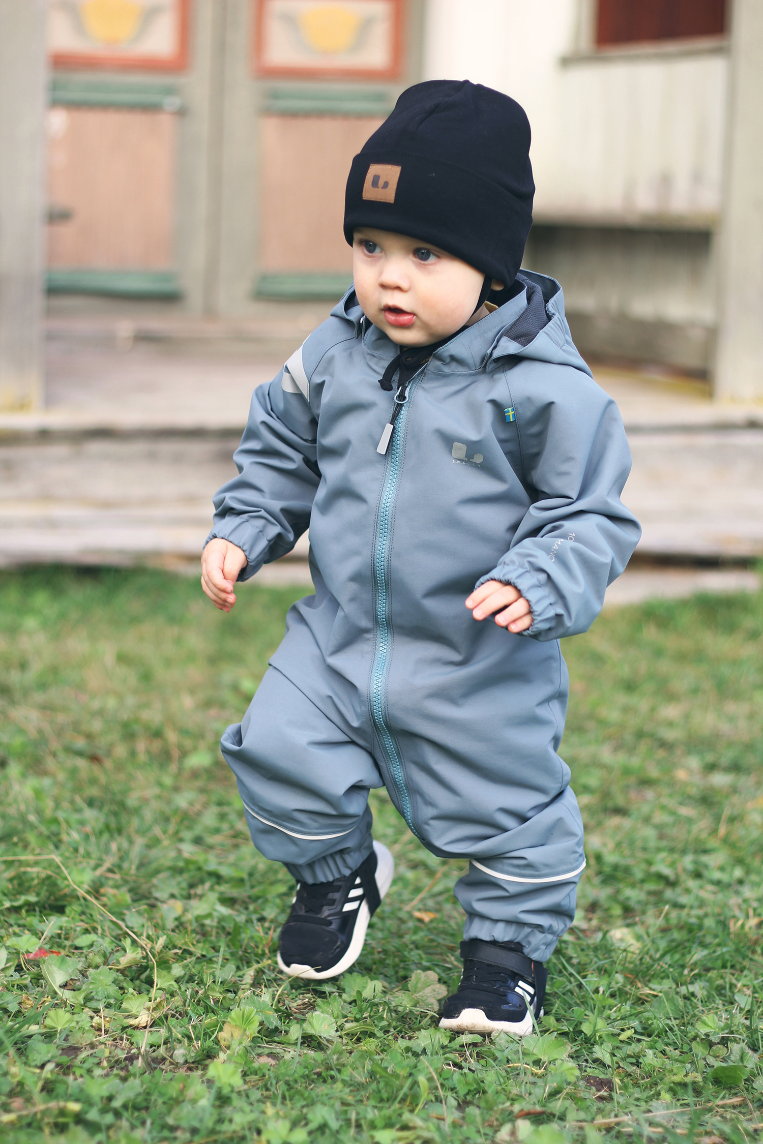 Enviken Babymütze, Schwarz, 48-52