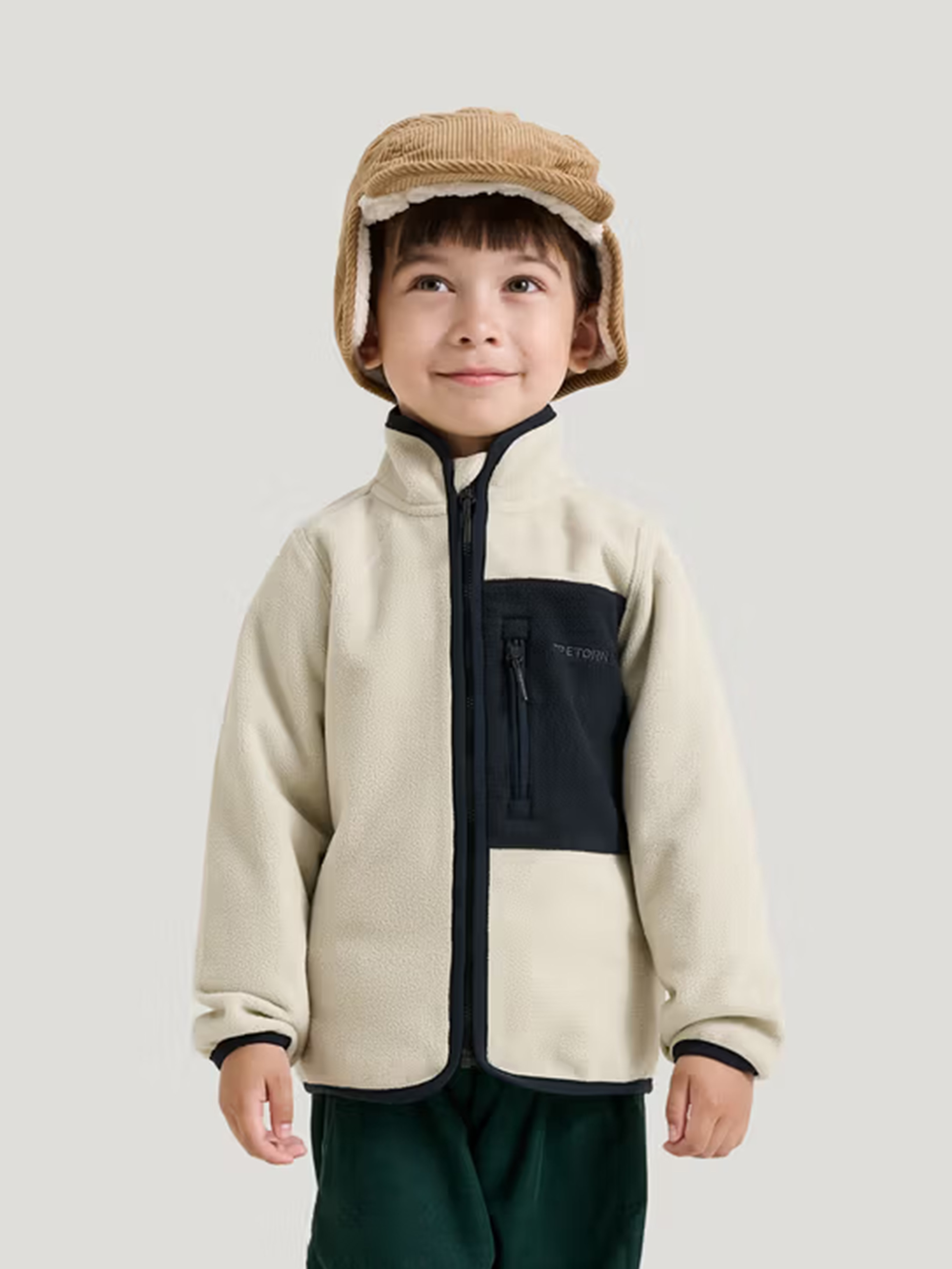 Tretorn Scout Windfleecejacke, Sand, 134-140