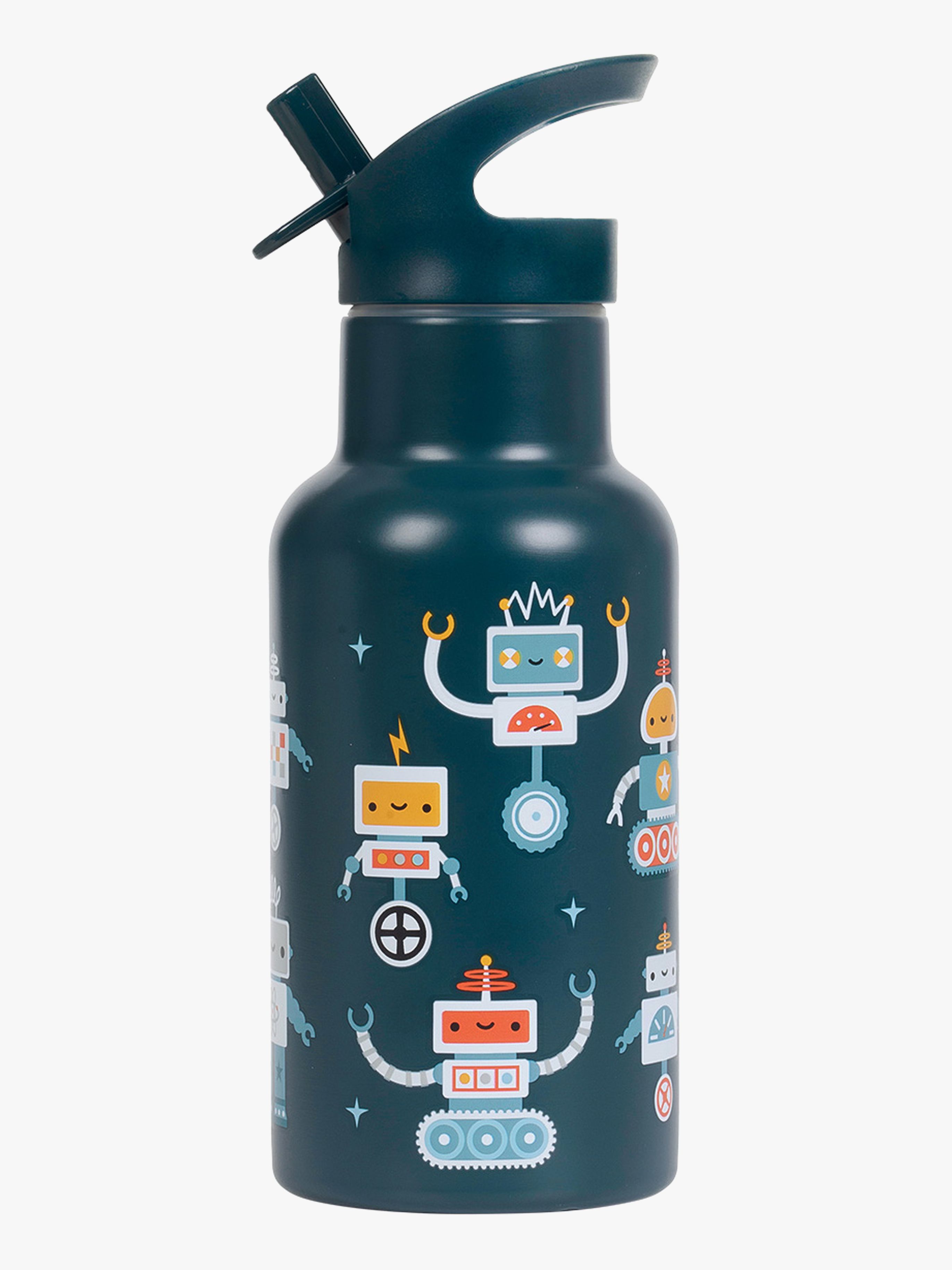 A Little Lovely Company Edelstahl-Trinkflasche, Robots